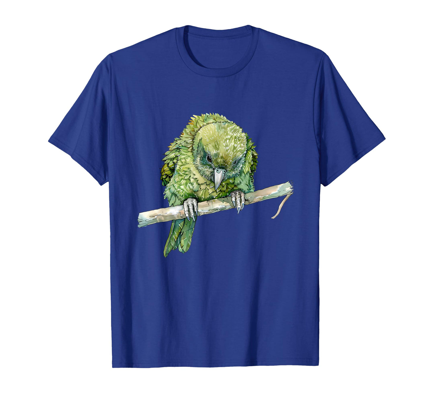 Kakapo Parrot Animal Print Drawing Wildlife Kakapo Lover T-Shirt
