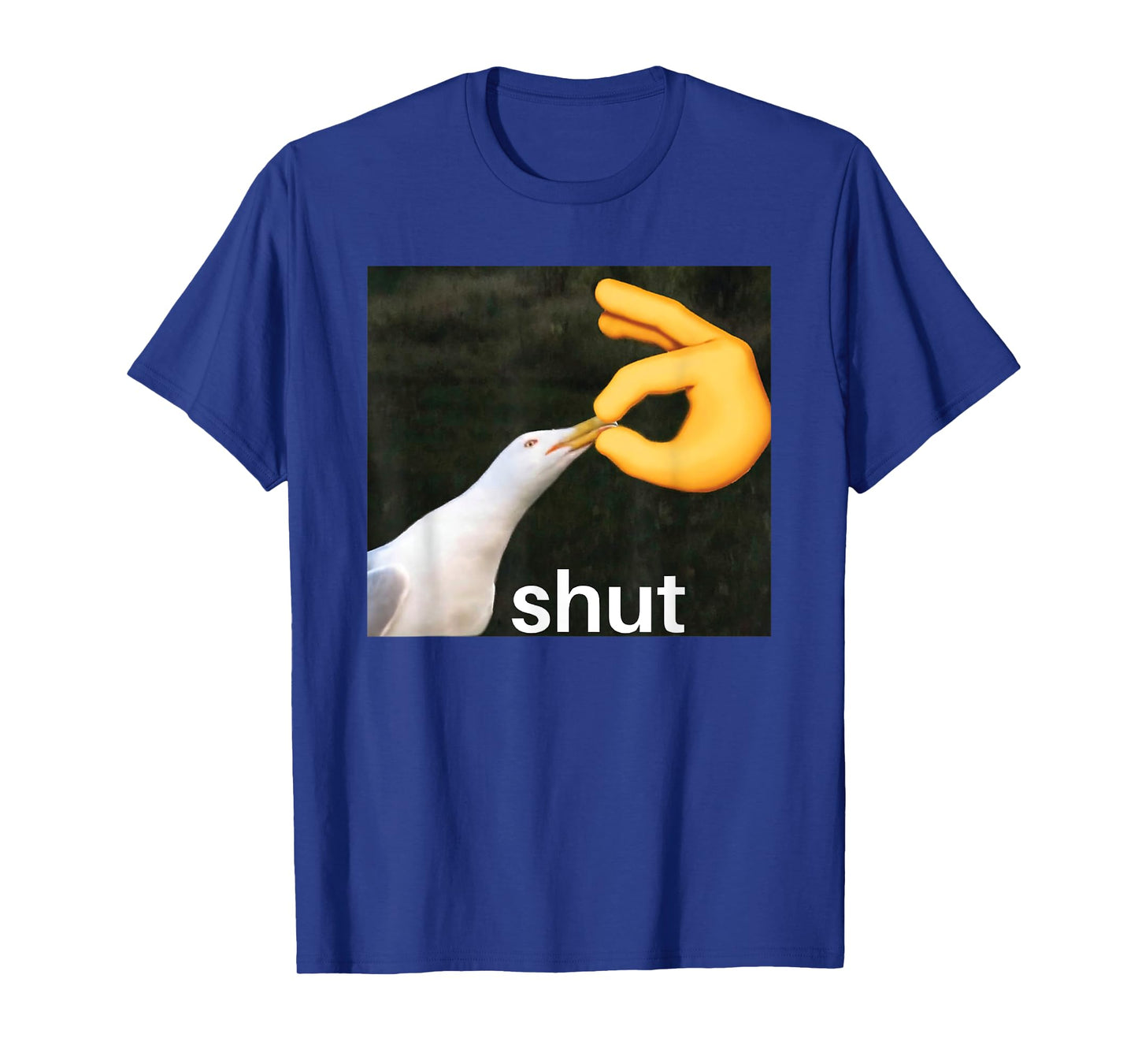 Shut Seagull Meme Bird Shut Meme T-Shirt