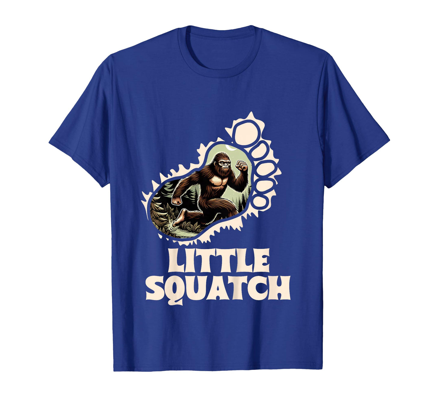 Kids Sasquatch Lover Bigfoot Baby Girl Baby Boy Little Squatch T-Shirt