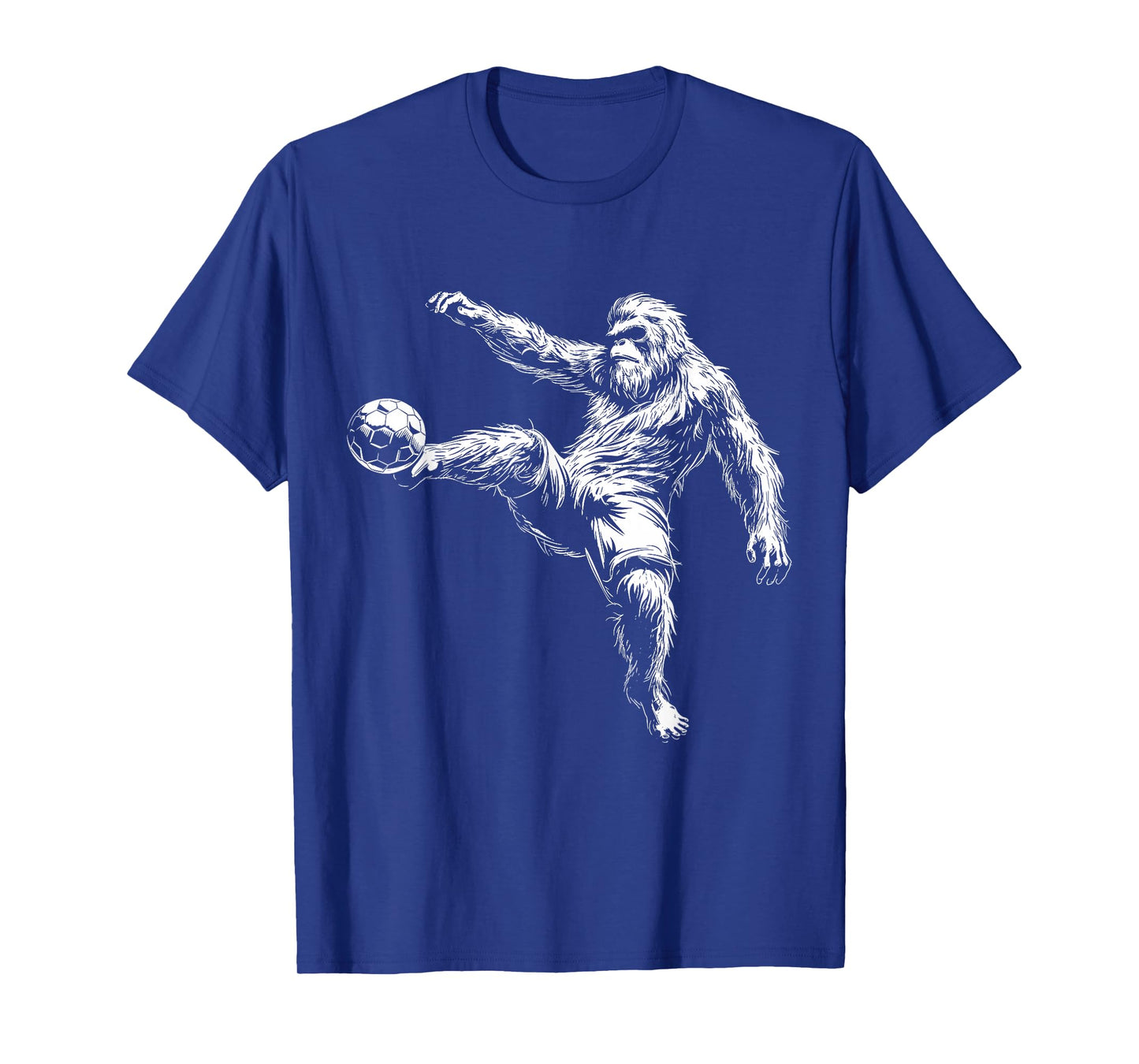 Soccer Bigfoot Sasquatch Funny Soccer Player T-Shirt