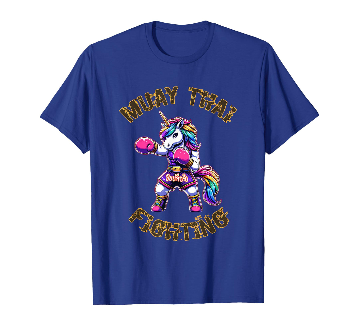 Muay Thai Unicorn - Unicorn Kickboxing Thai Boxing T-Shirt