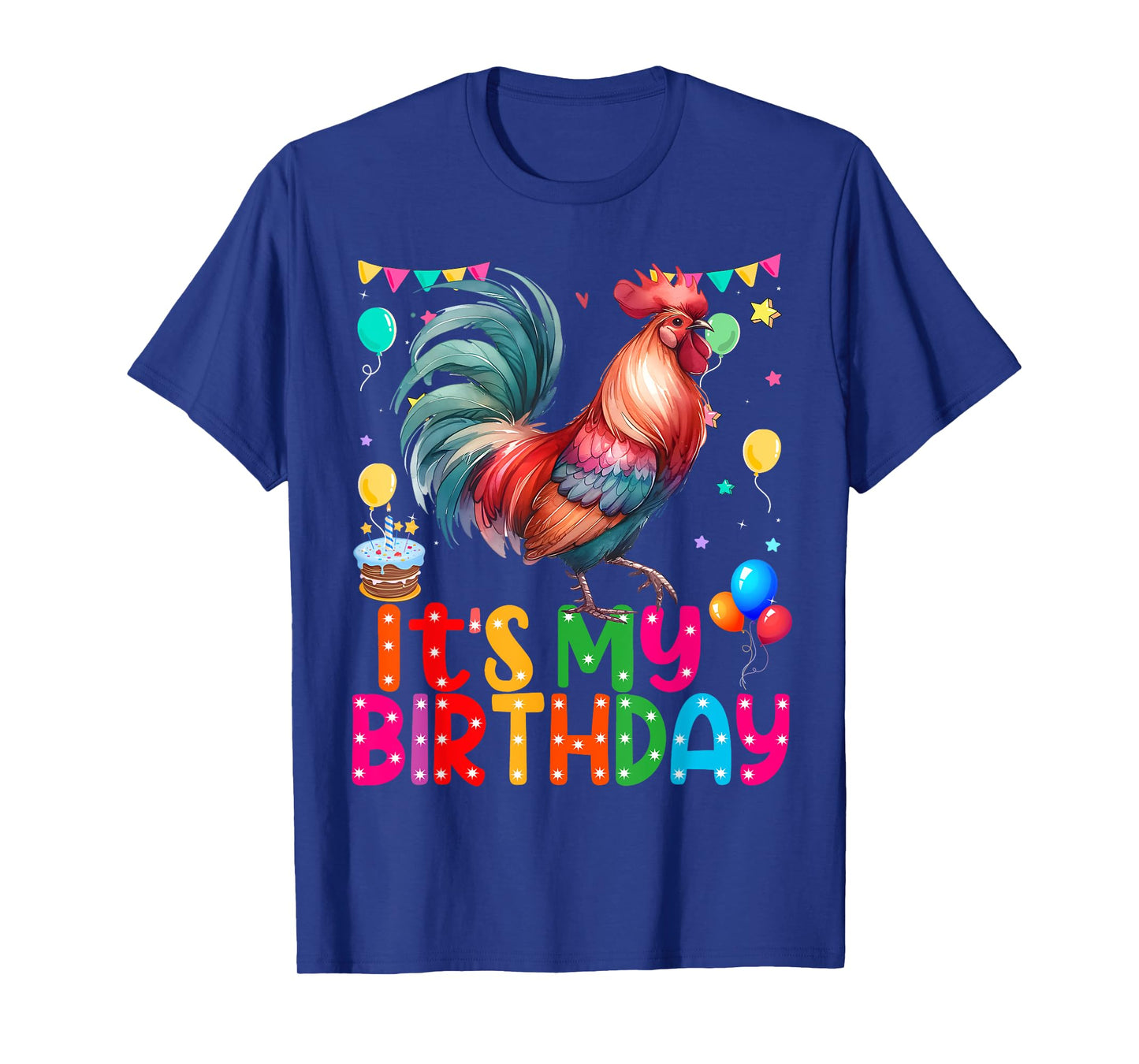 It's My Birthday Chicken for Girls Chicken mommy Party T-Shirt