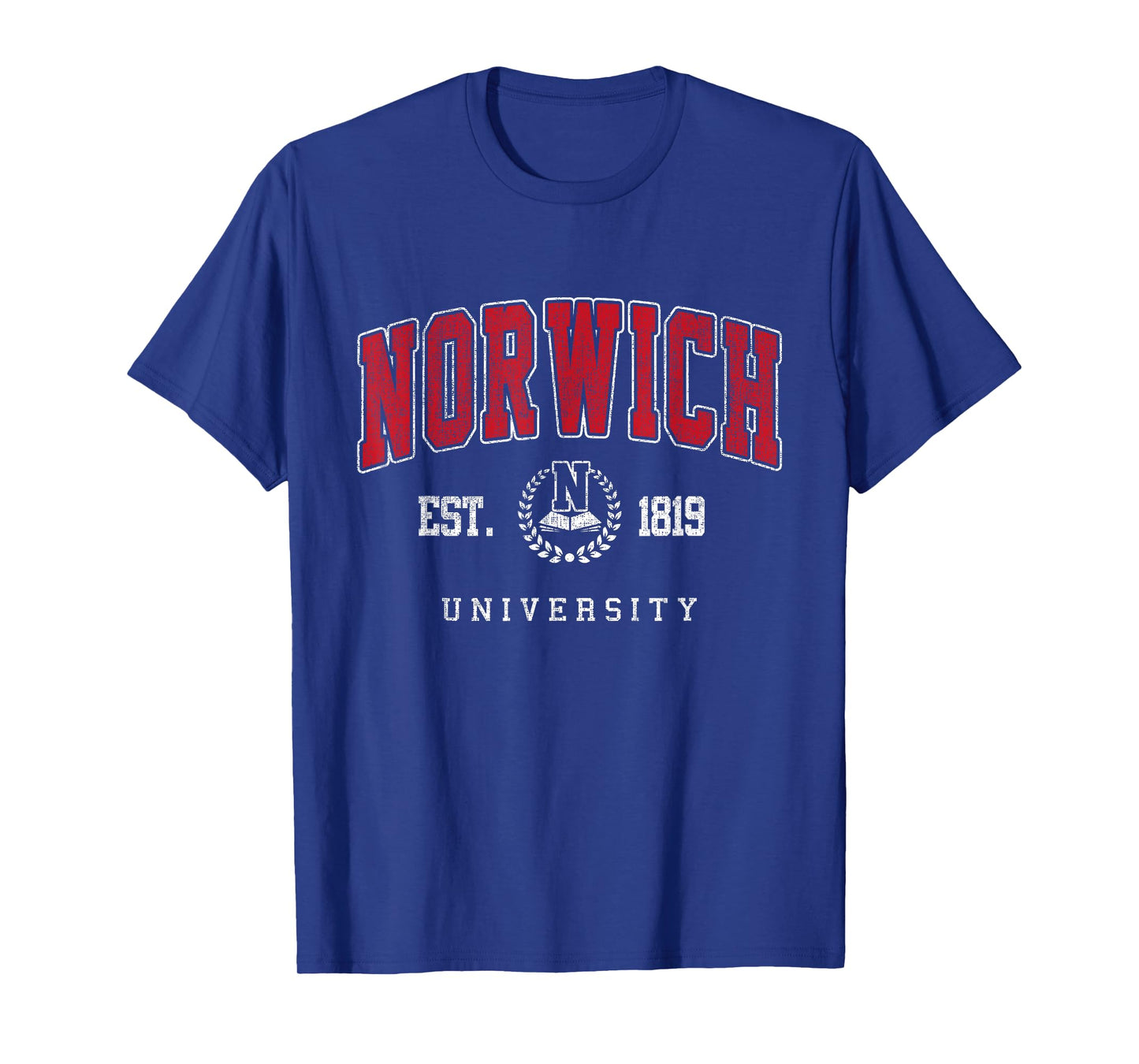 Norwich of Technology Arch Retro for Men Women T-Shirt