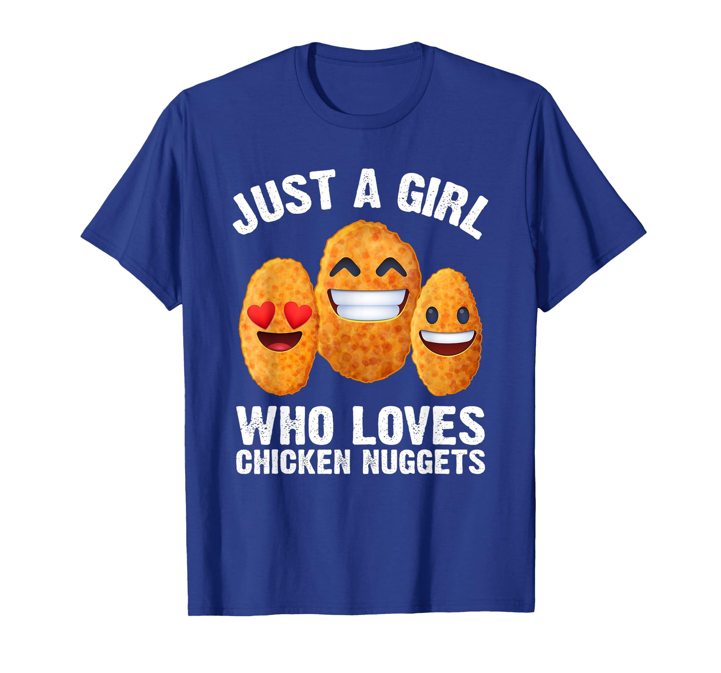 Funny Chicken Nugget Design For Girls Women Nuggets Lovers T-Shirt