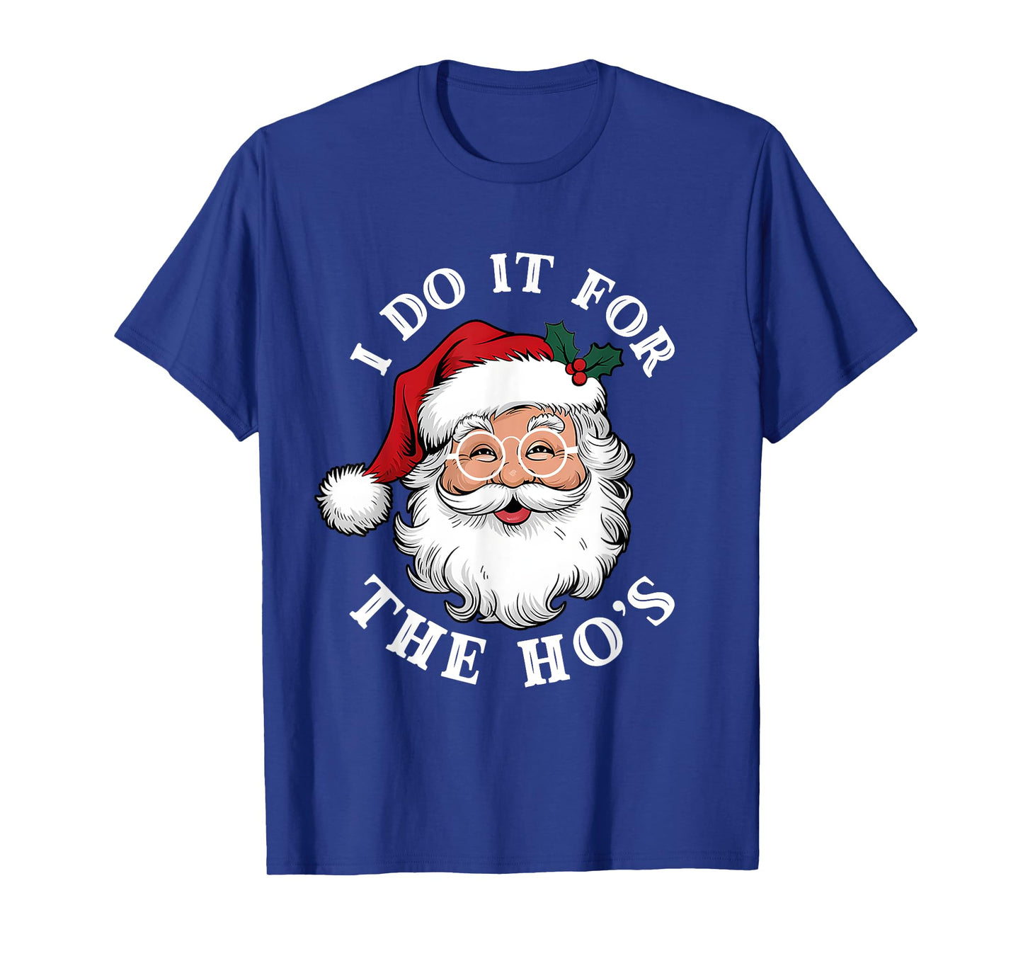 Papa Claus Christmas Lights Pajama Family Matching Santa Men T-Shirt