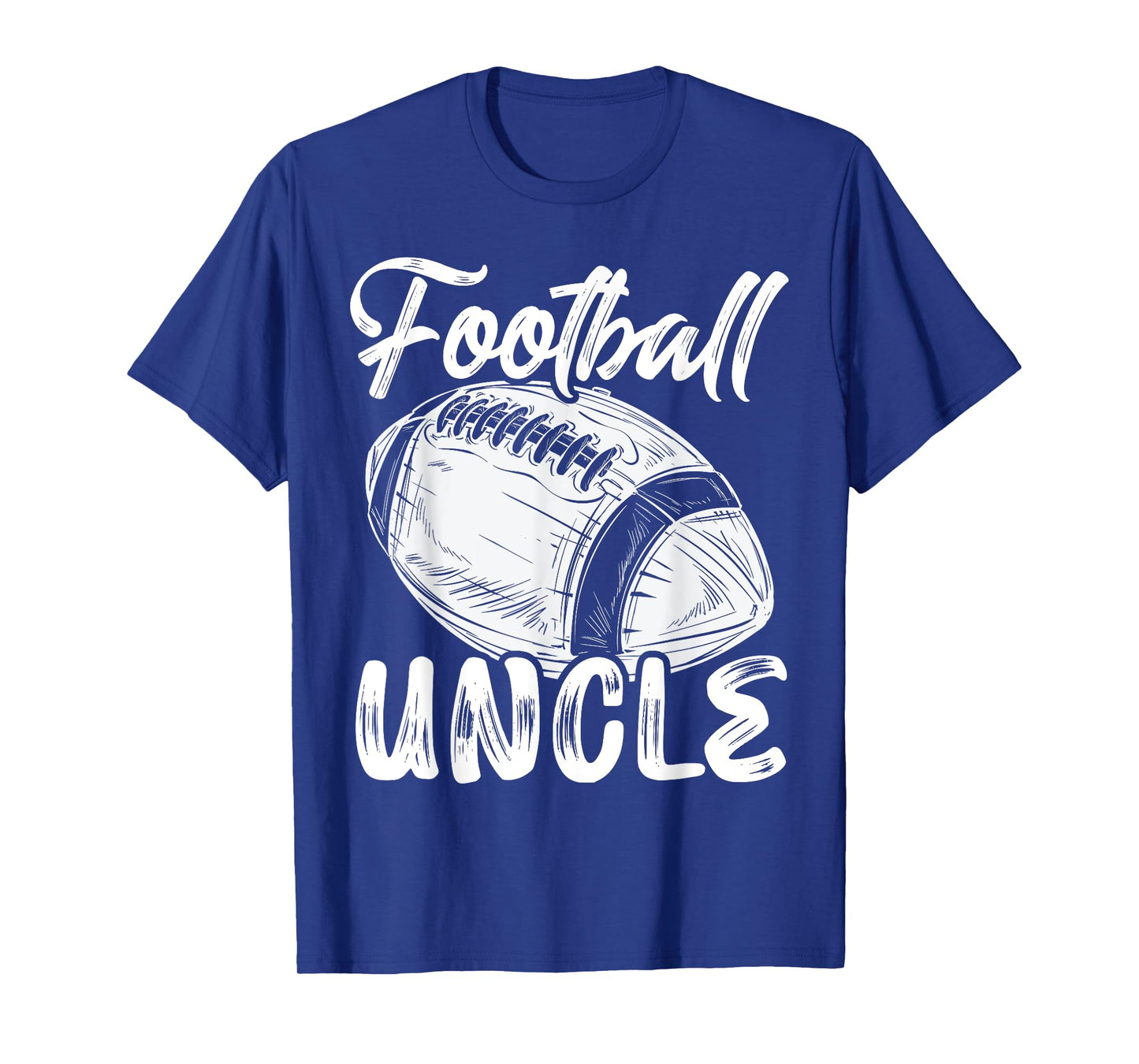 Football Uncle For Men Family Matching Players Fathers Day T-Shirt