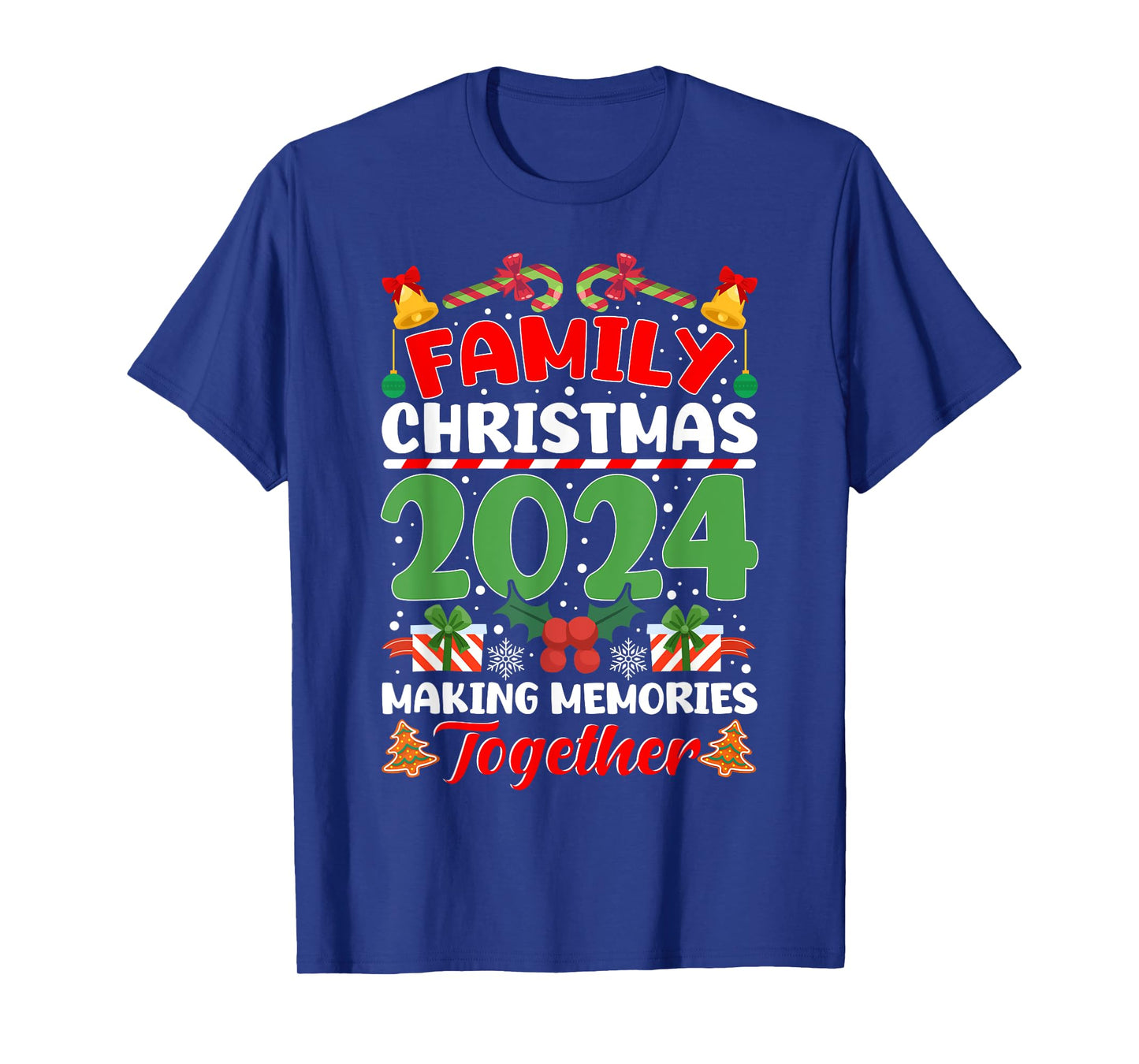 Family Christmas 2024 Matching Family Christmas Squad Xmas T-Shirt