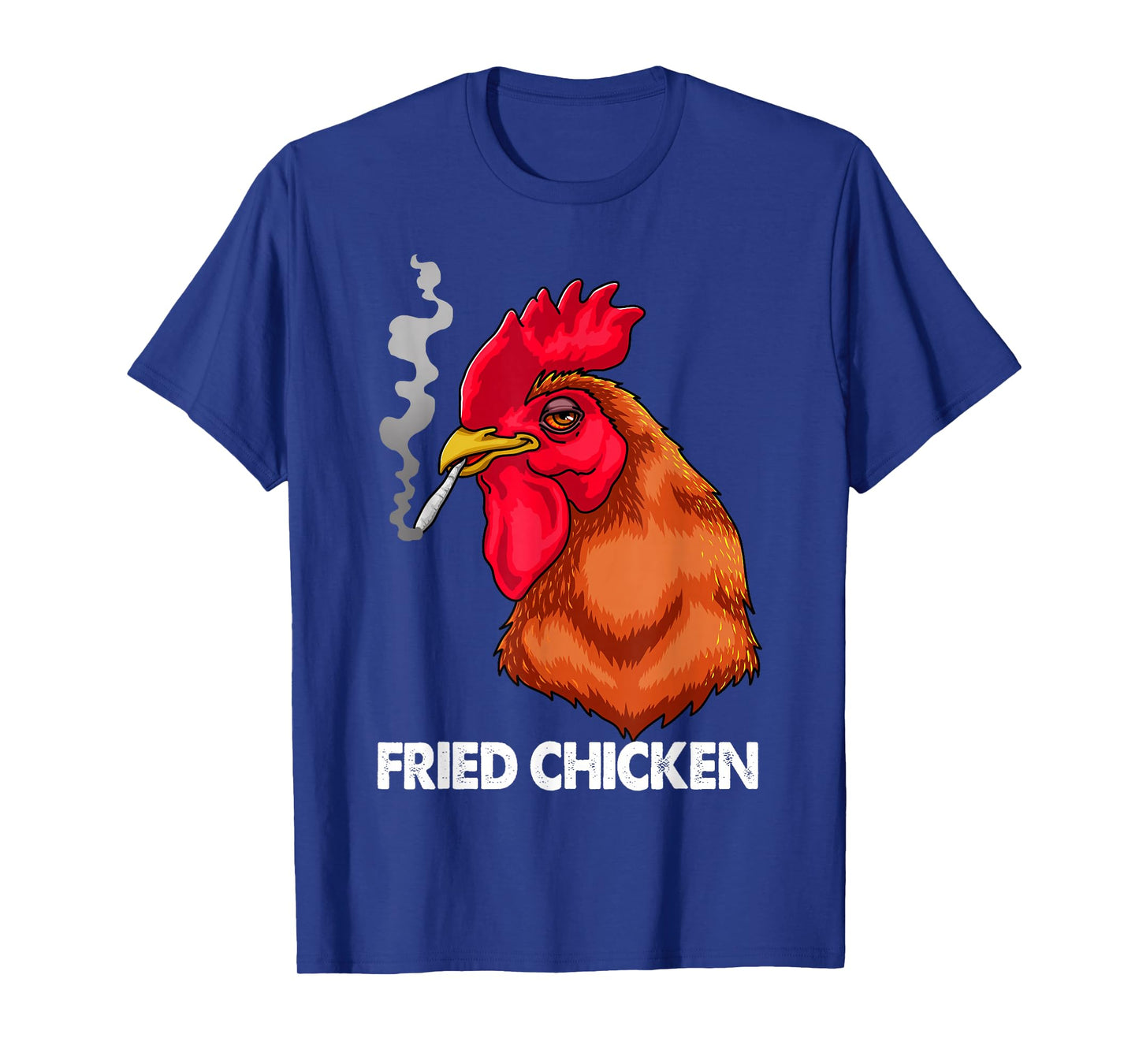 Funny Fried Smoking Chicken Tee Shirt Flock Boss Women T-Shirt