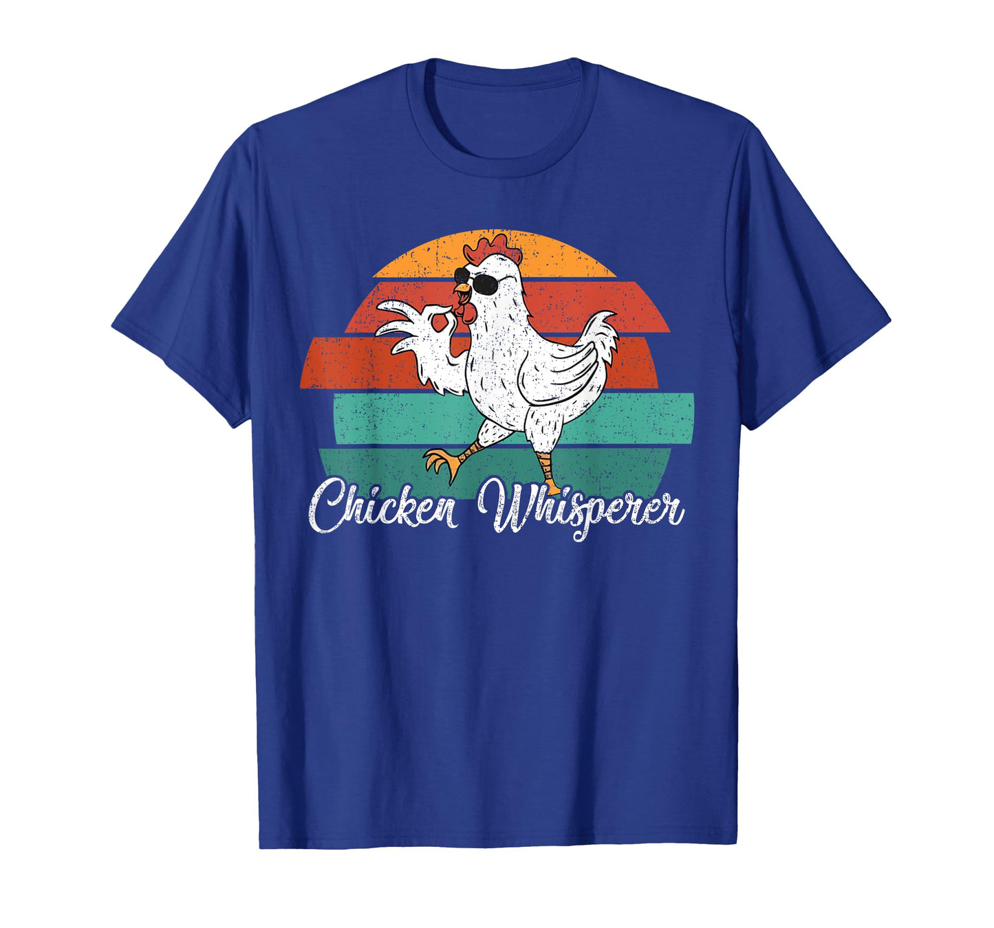 Chicken Whisperer Retro Chickens Lover Farming Farmer Gifts T-Shirt