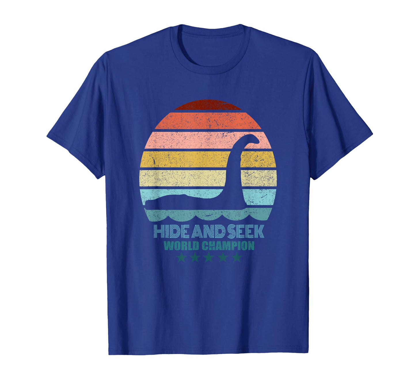 Nessie Hide And Seek Shirt - Lochness Monster Tshirt T-Shirt