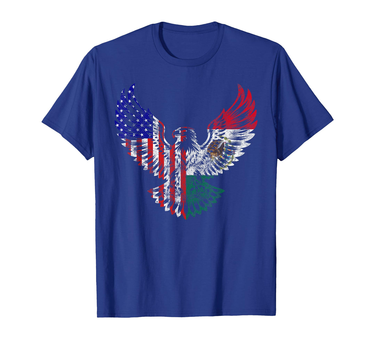 American Mexican Heritage America Mexico Flag Eagle T-Shirt