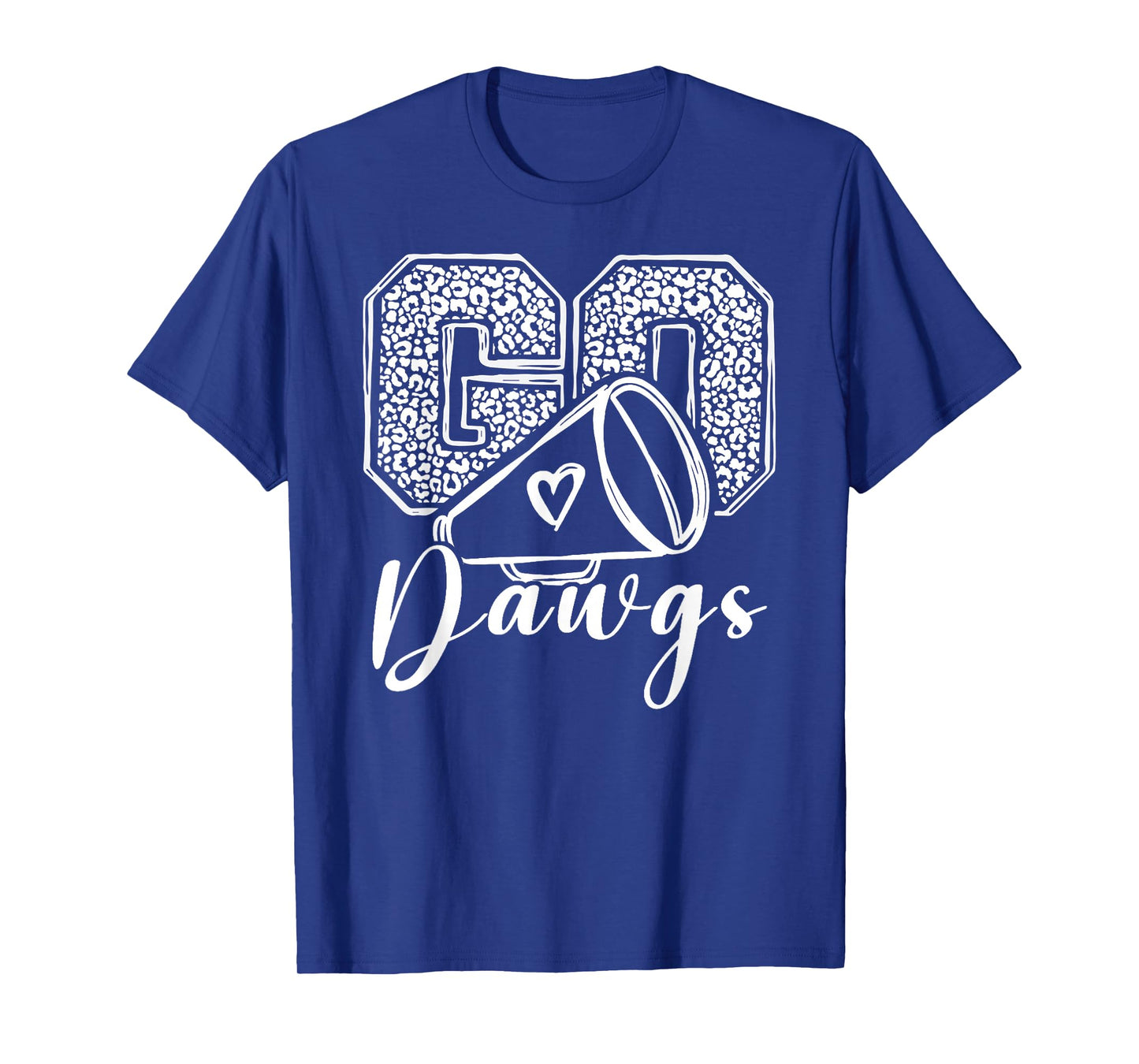 Go Cheer Bulldogs High School Spirit Fan Team Back to School T-Shirt