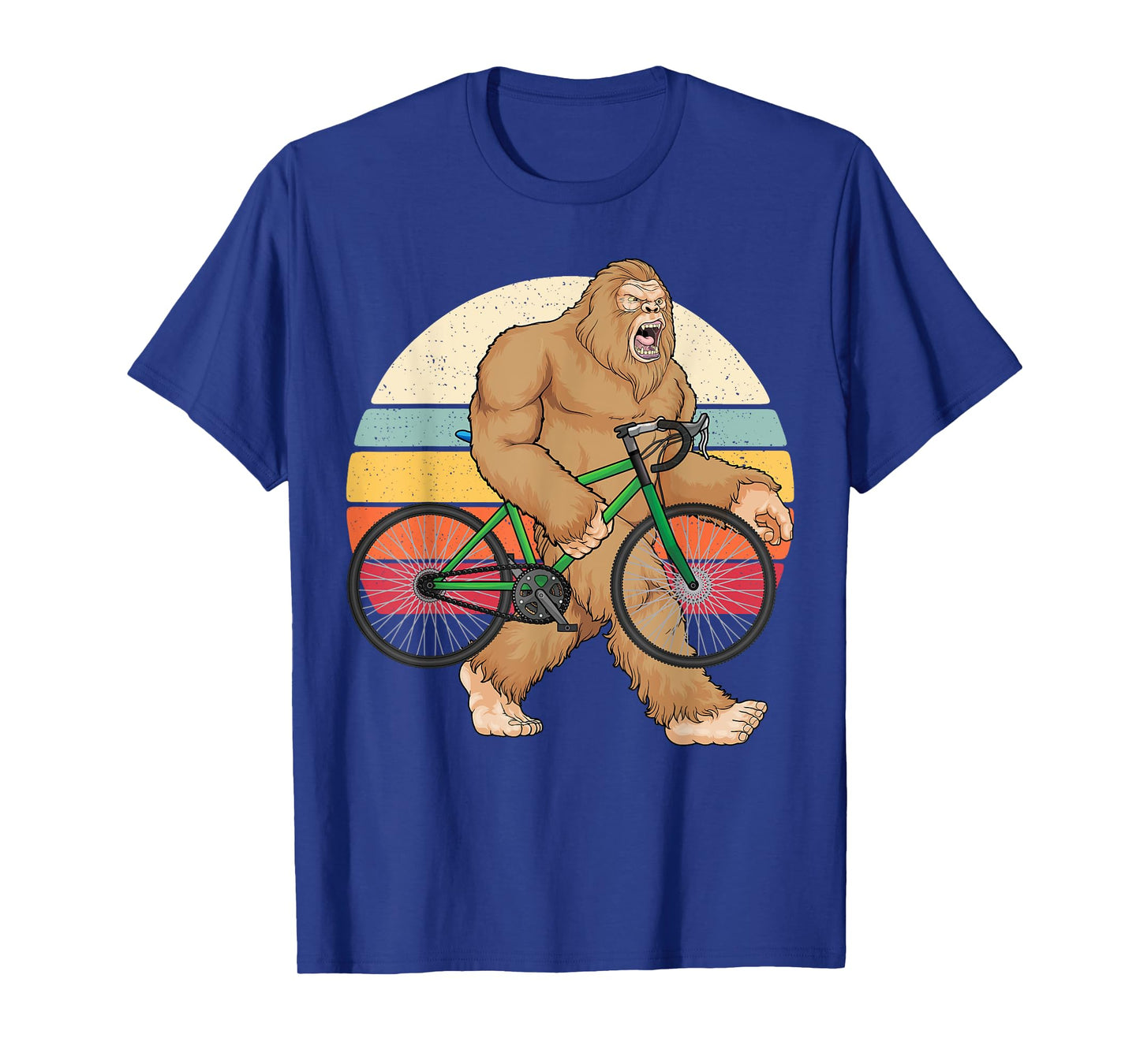 Bigfoot Bike Mountain Bike Bigfoot MTB Biking Cycling Biker T-Shirt