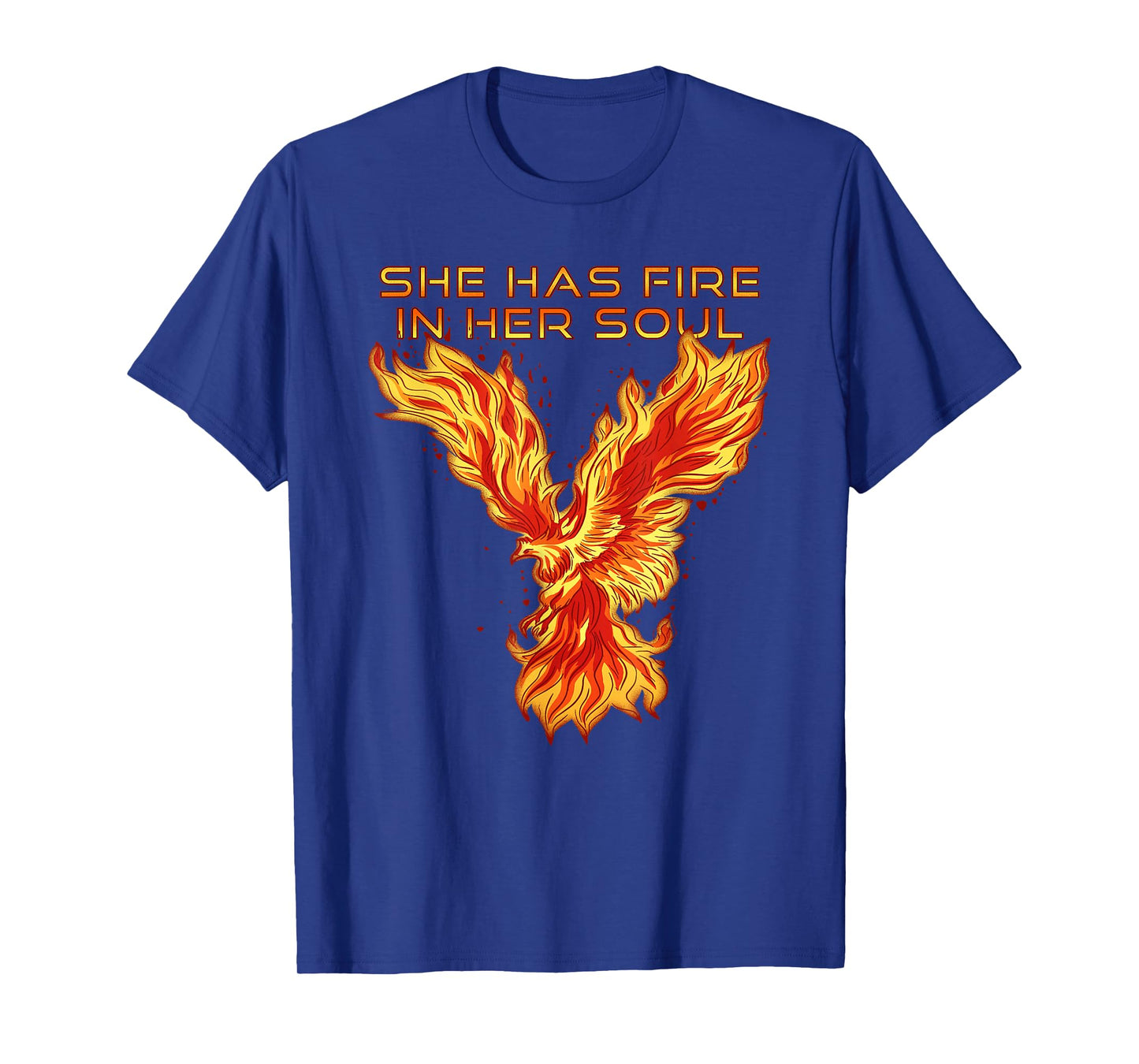 Phoenix Bird She Has Fire In Her Soul T-Shirt