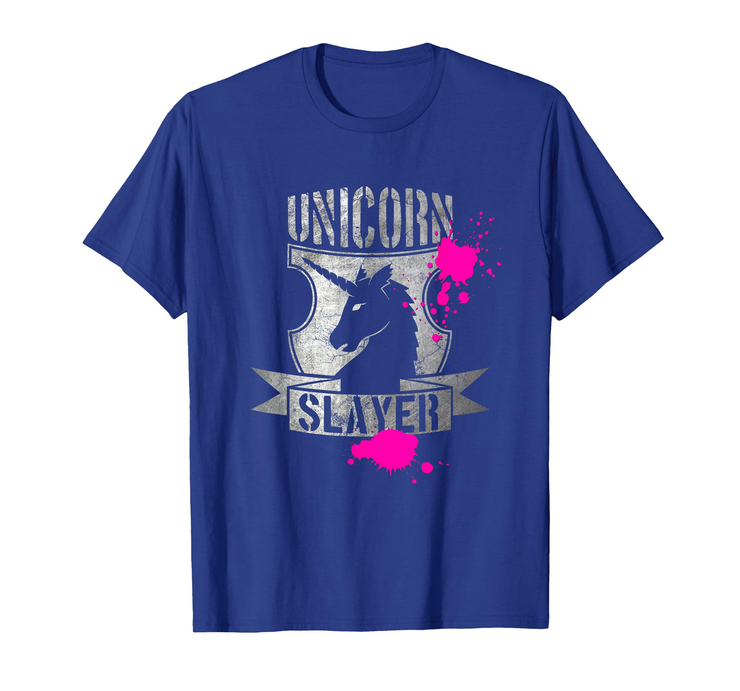 Funny Unicorn Slayer Rainbow T-Shirt