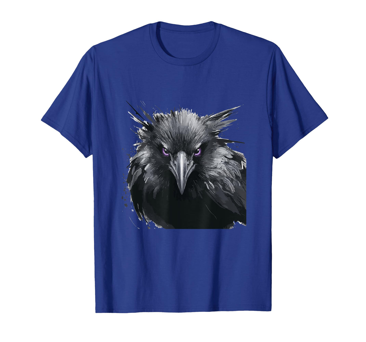 Black Raven Bird Graphic For Gothic Kids Women Men Cute Crow T-Shirt