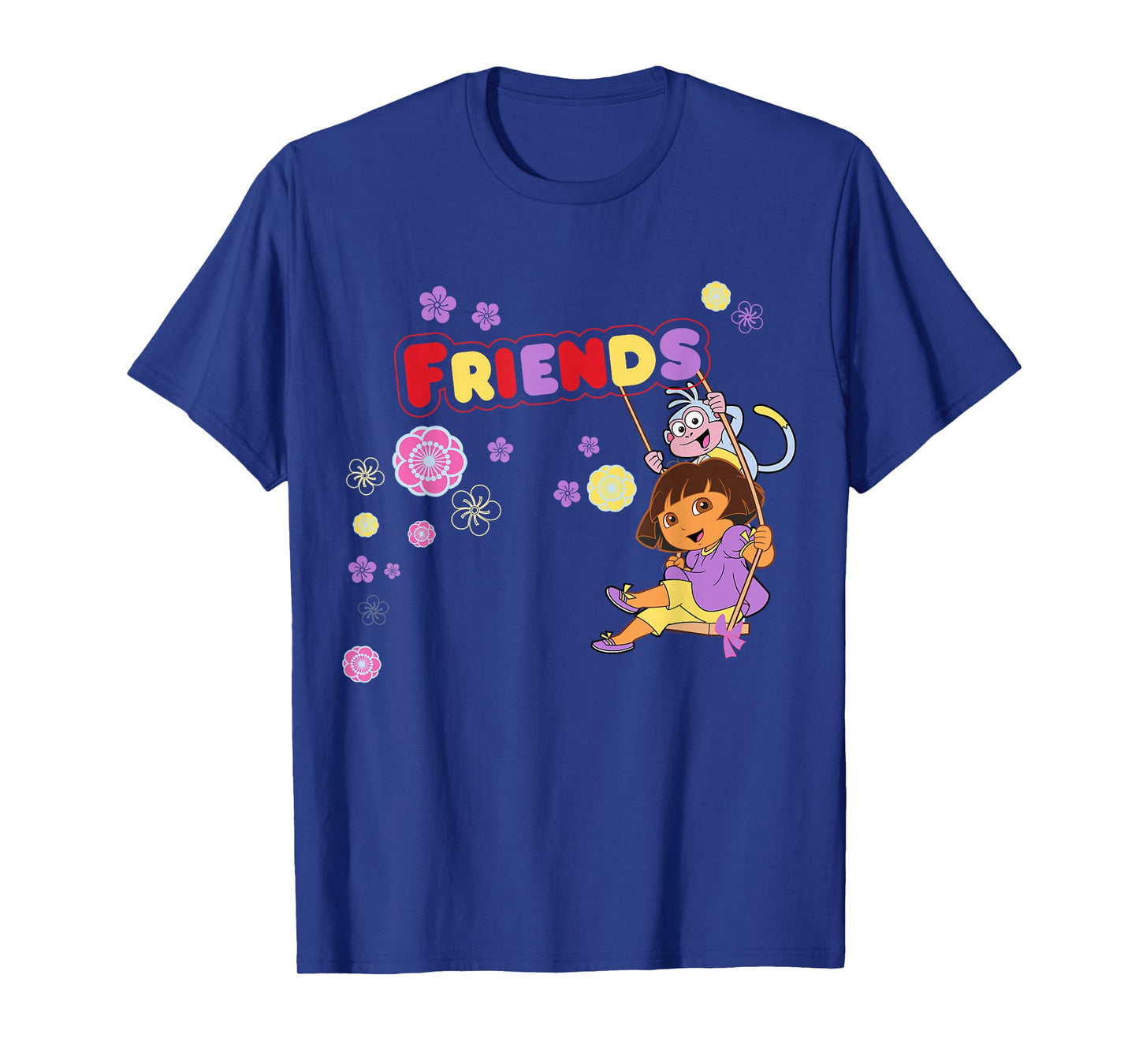 Dora the Explorer Boots the Monkey Friends Swing T-Shirt
