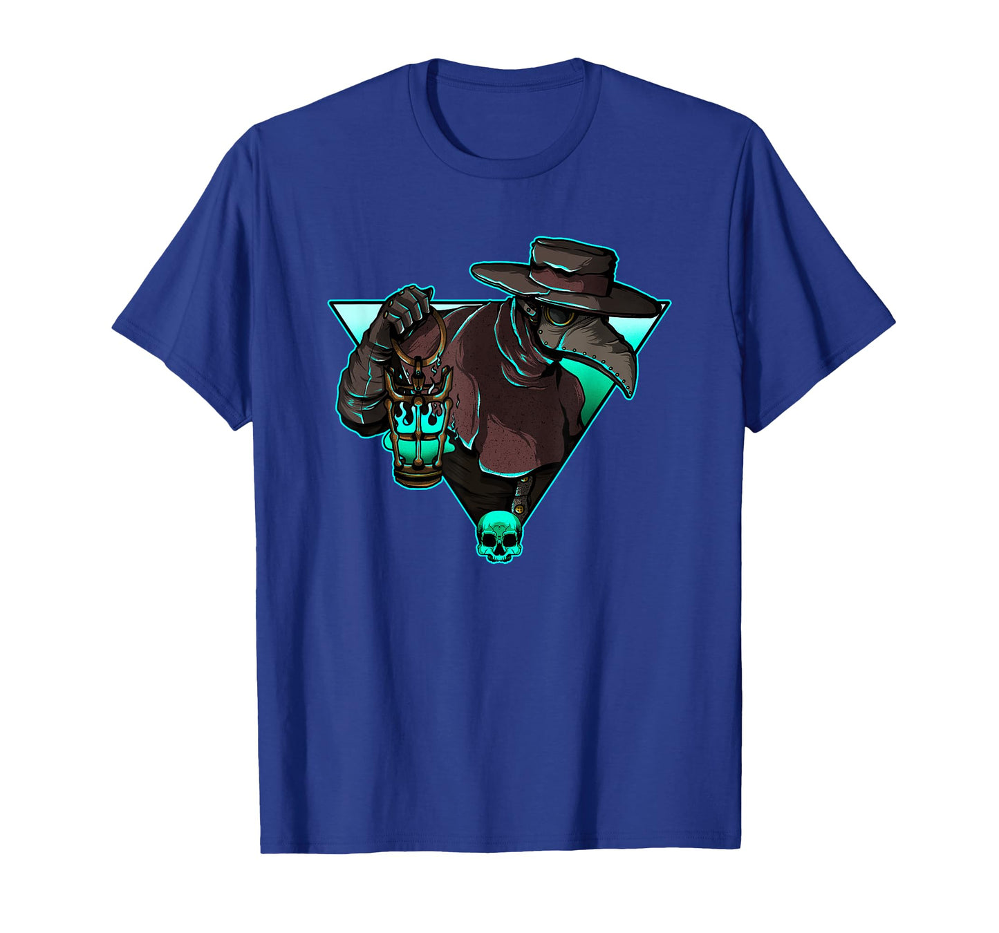 Plague Doctor Medieval Creepy Gothic Raven Steampunk Grunge T-Shirt