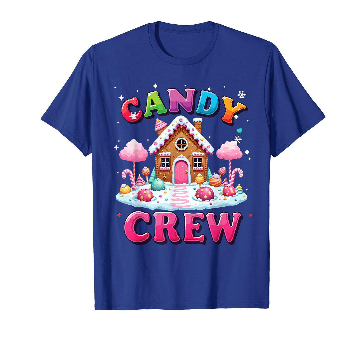 Candy Land Candy Crew Decorations Sweetie Candy Squad Xmas T-Shirt