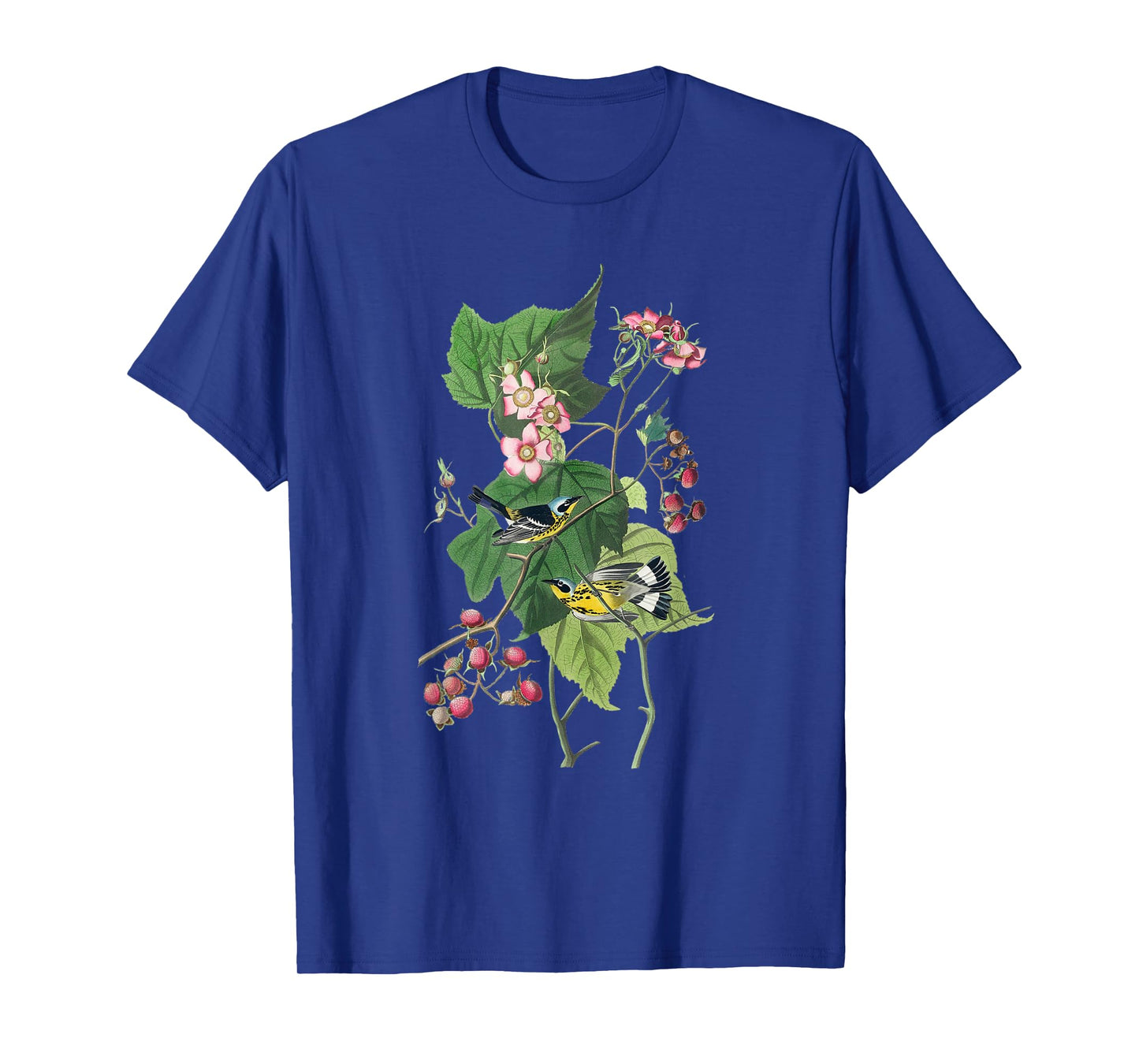 Vintage Warblers Birds Illustration For Men & Women T-Shirt