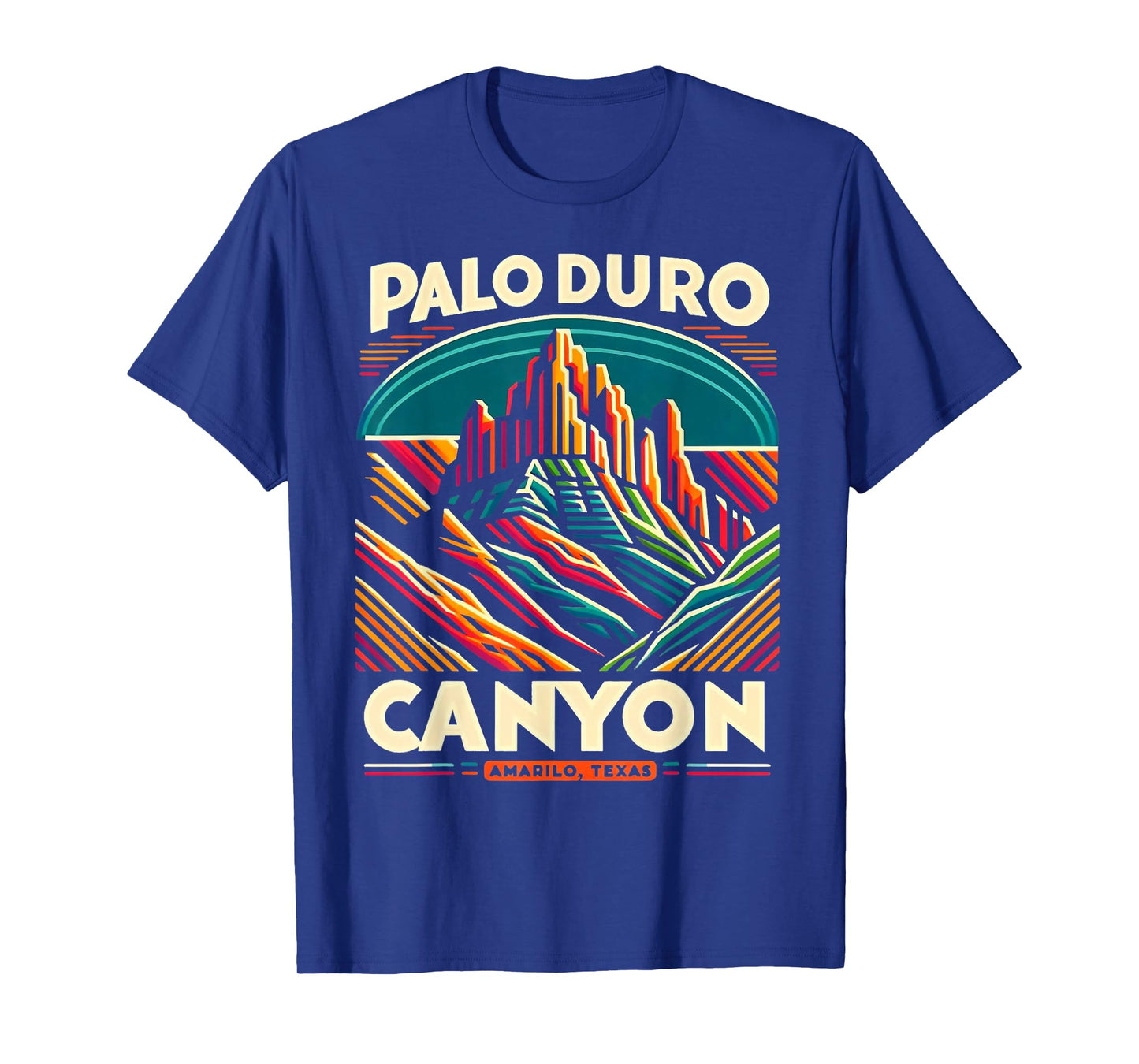 Palo Duro Canyon Amarillo Texas Off-roading Desert Camo T-Shirt