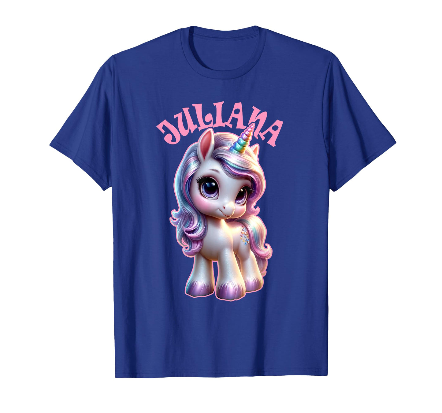 Juliana Cute Unicorn Design for Girls Name Juliana T-Shirt