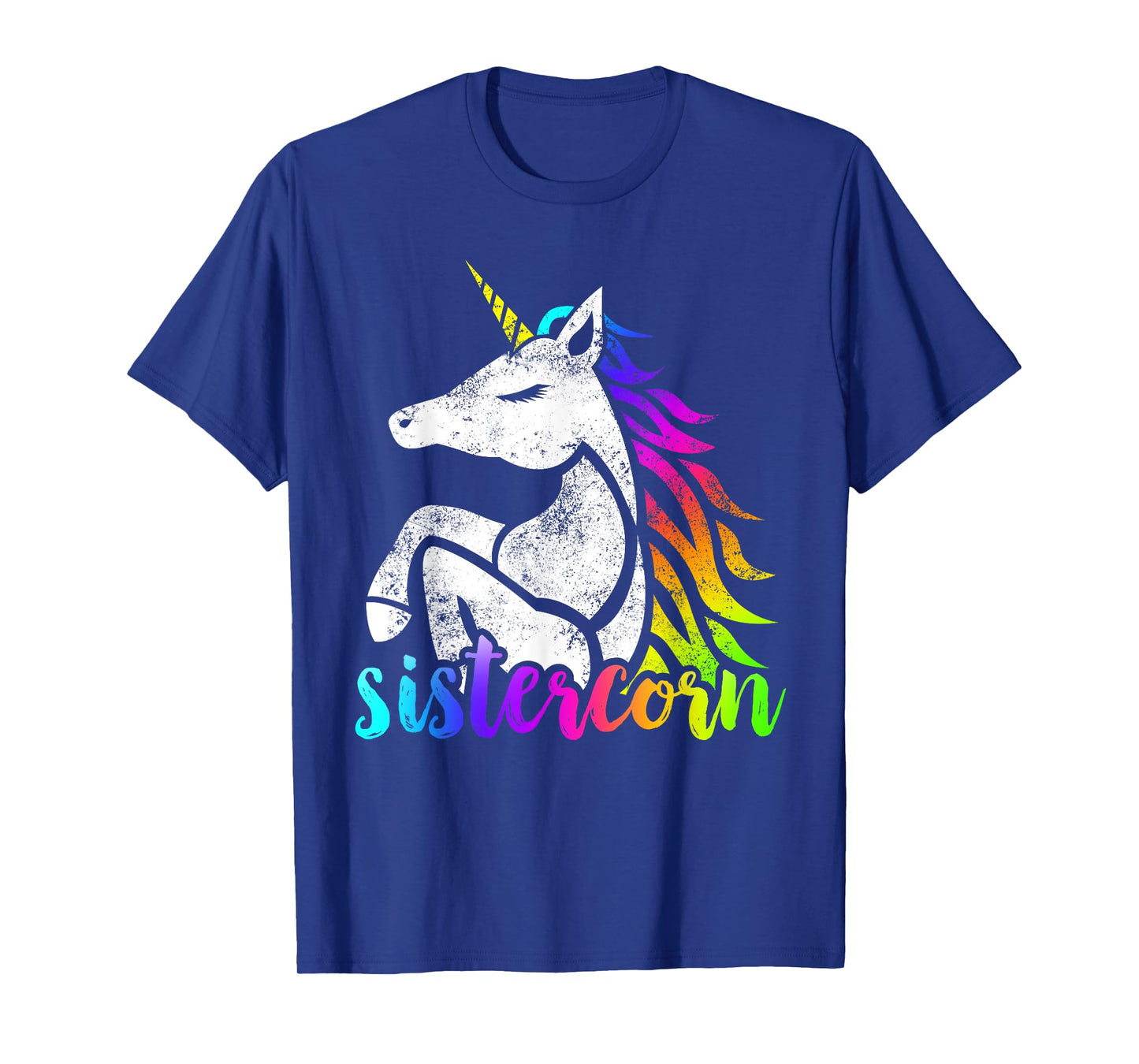 Sistercorn Unicorn Big Sister Girl Teen Women Christmas Gift T-Shirt