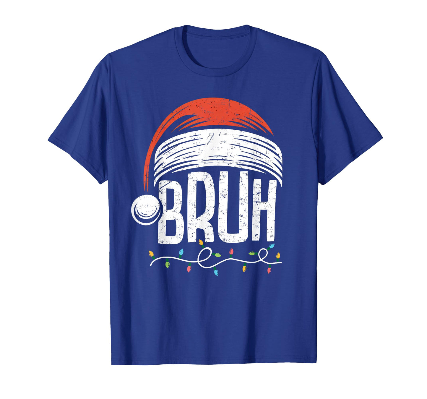 Merry Christmas Bruh Xmas Meme Funny Saying for Boys Men T-Shirt