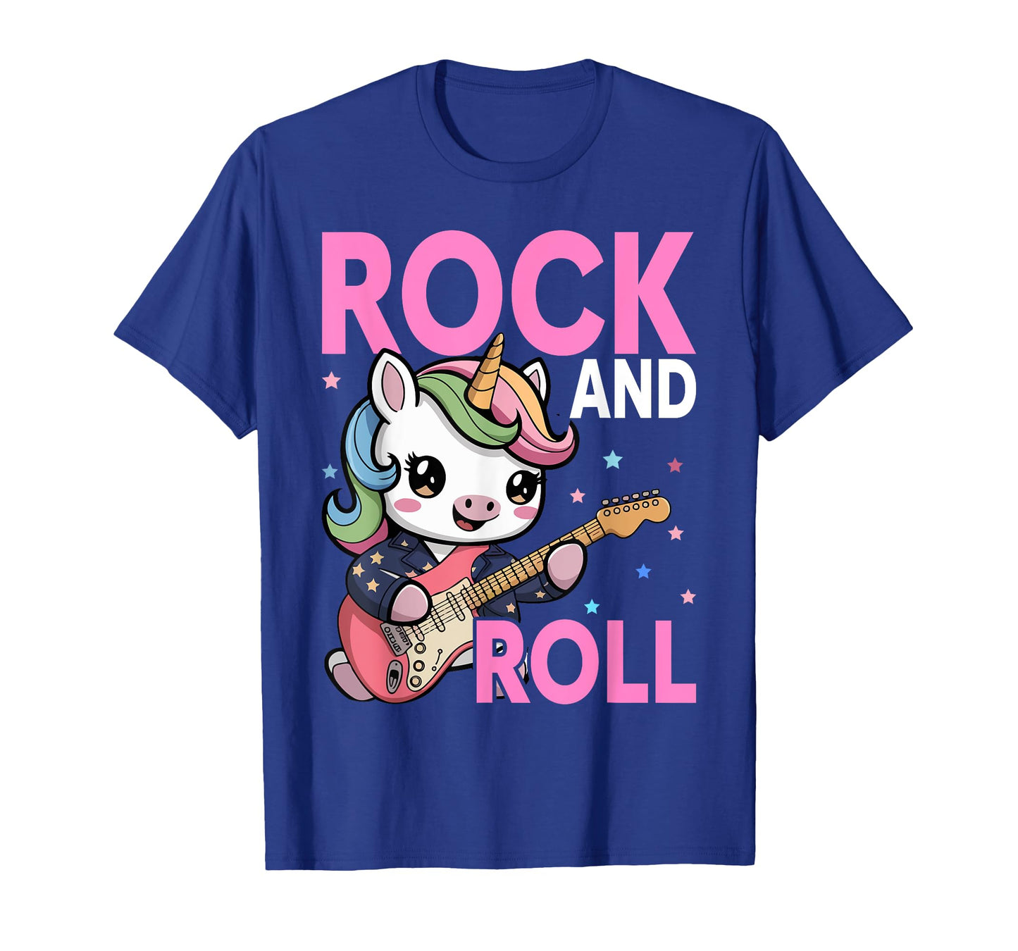Unicorn Rock Star Lover Gift Co. Girls Rock, Unicorn Girls Rock and Roll T-Shirt