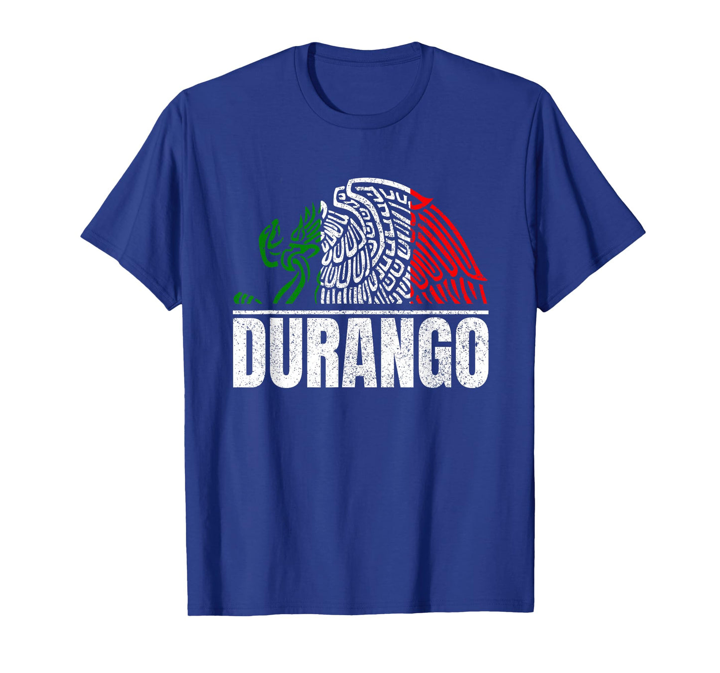 Durango Mexico Bandera Mexicana Y Aguila T-Shirt