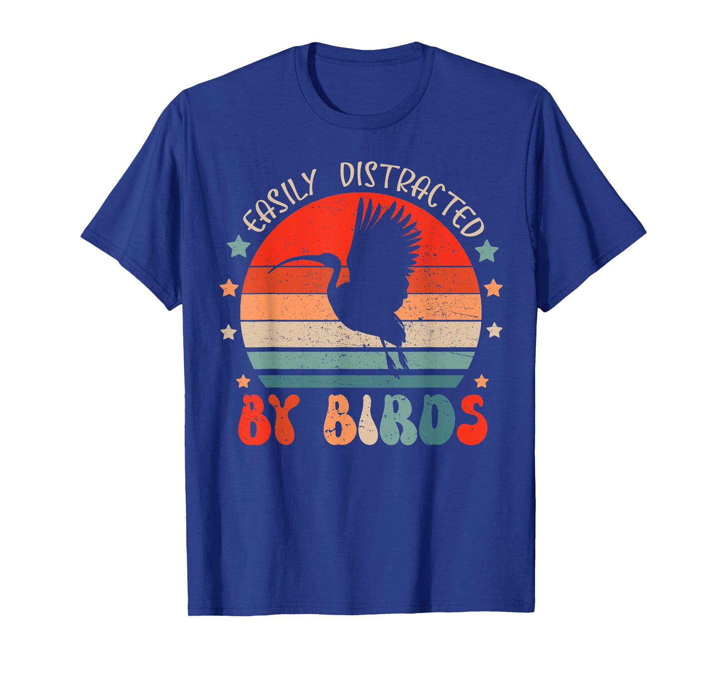 Ibis Lover Shirt Easily Distracted By Birds For Youth & Kids T-Shirt