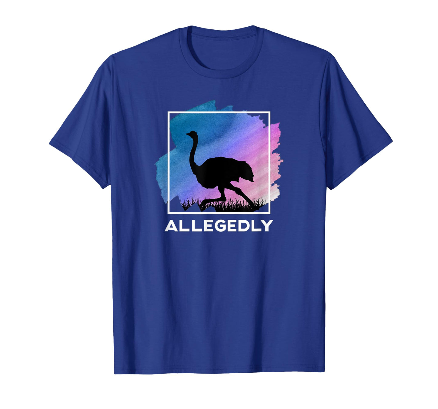 Allegedly Ostrich Funny Flightless Bird T-Shirt