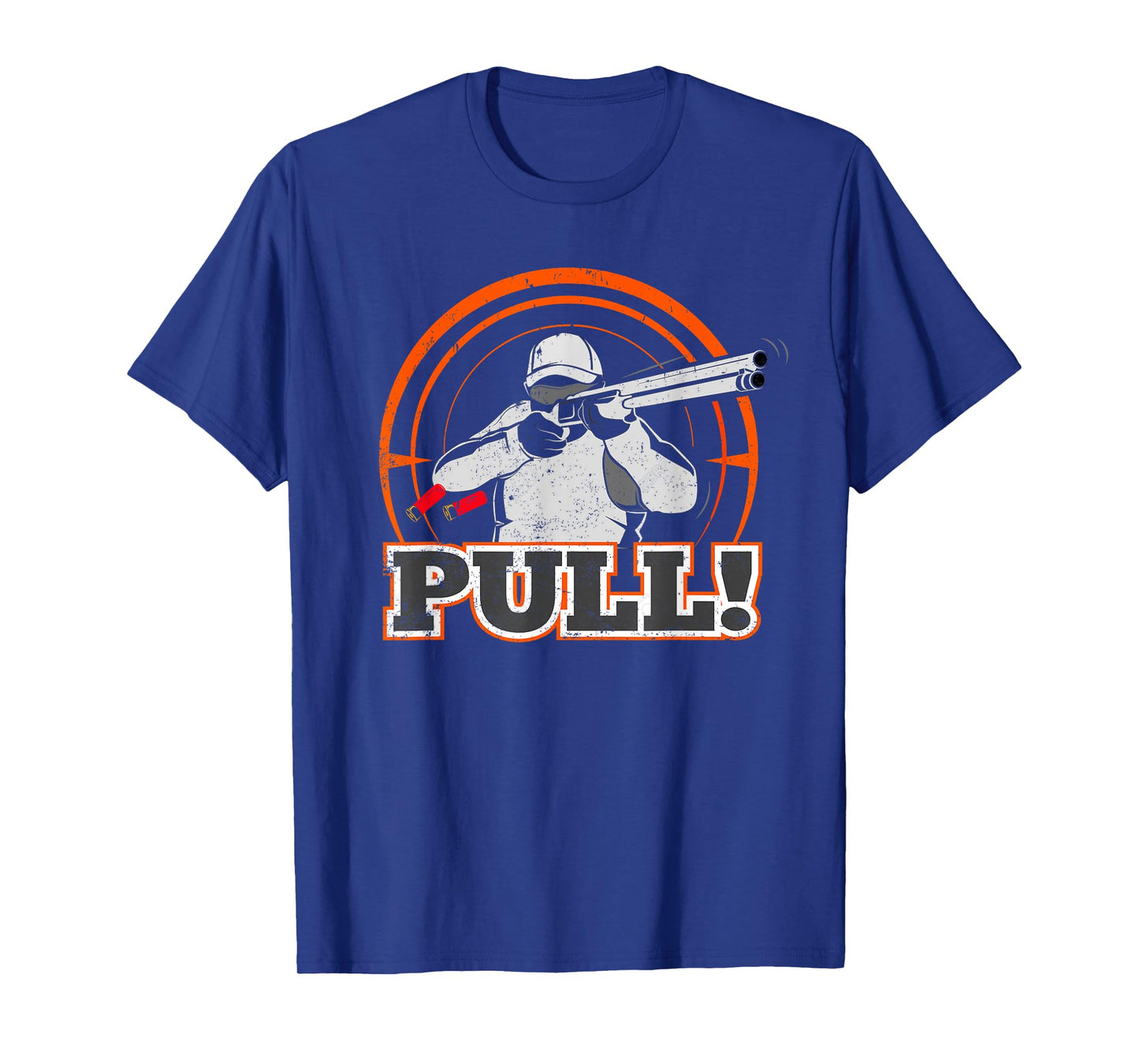 Pull Clay Skeet Shooting T Shirt Trap Shotgun Target Gift T-Shirt