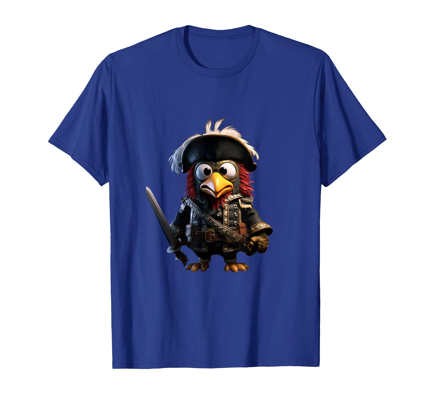 Pirate Chicken Buccaneer Pirate Costume Kids Boys T-Shirt