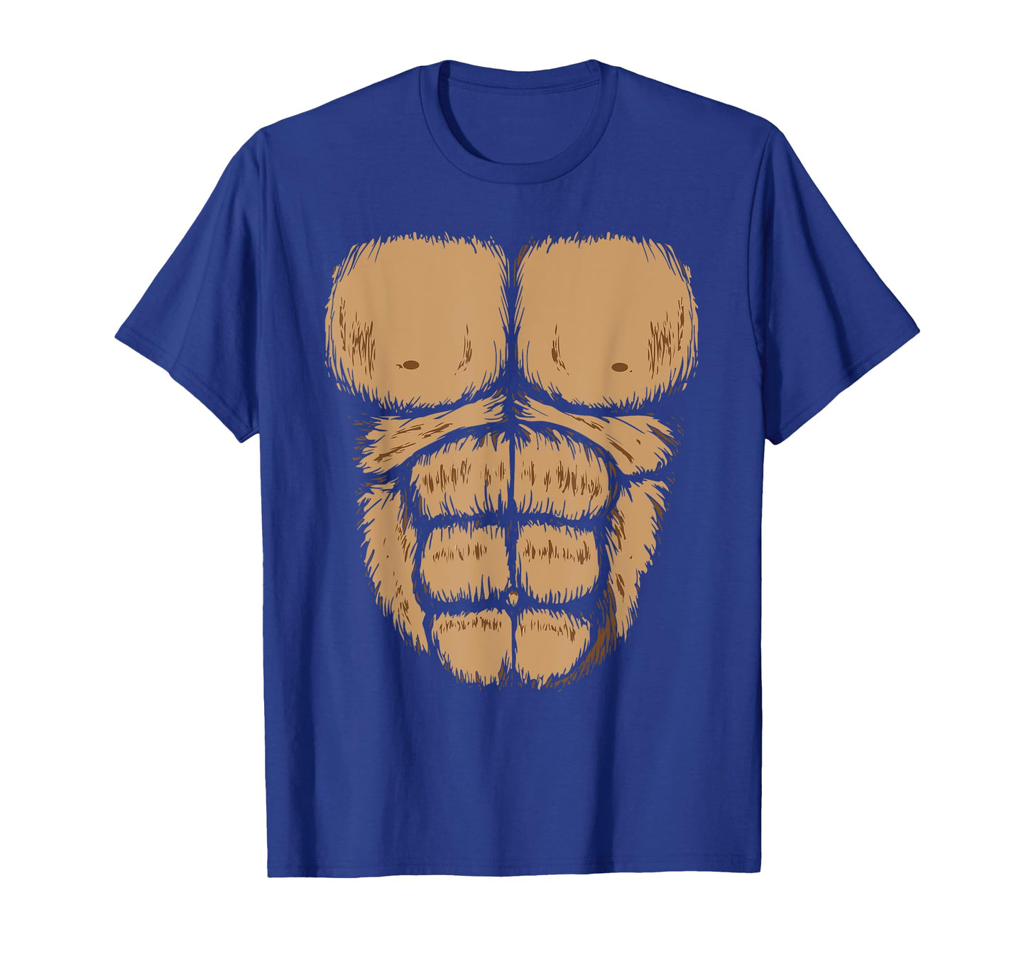 Halloween Gorilla Chest Costume Shirt | Funny Monkey Gift T-Shirt