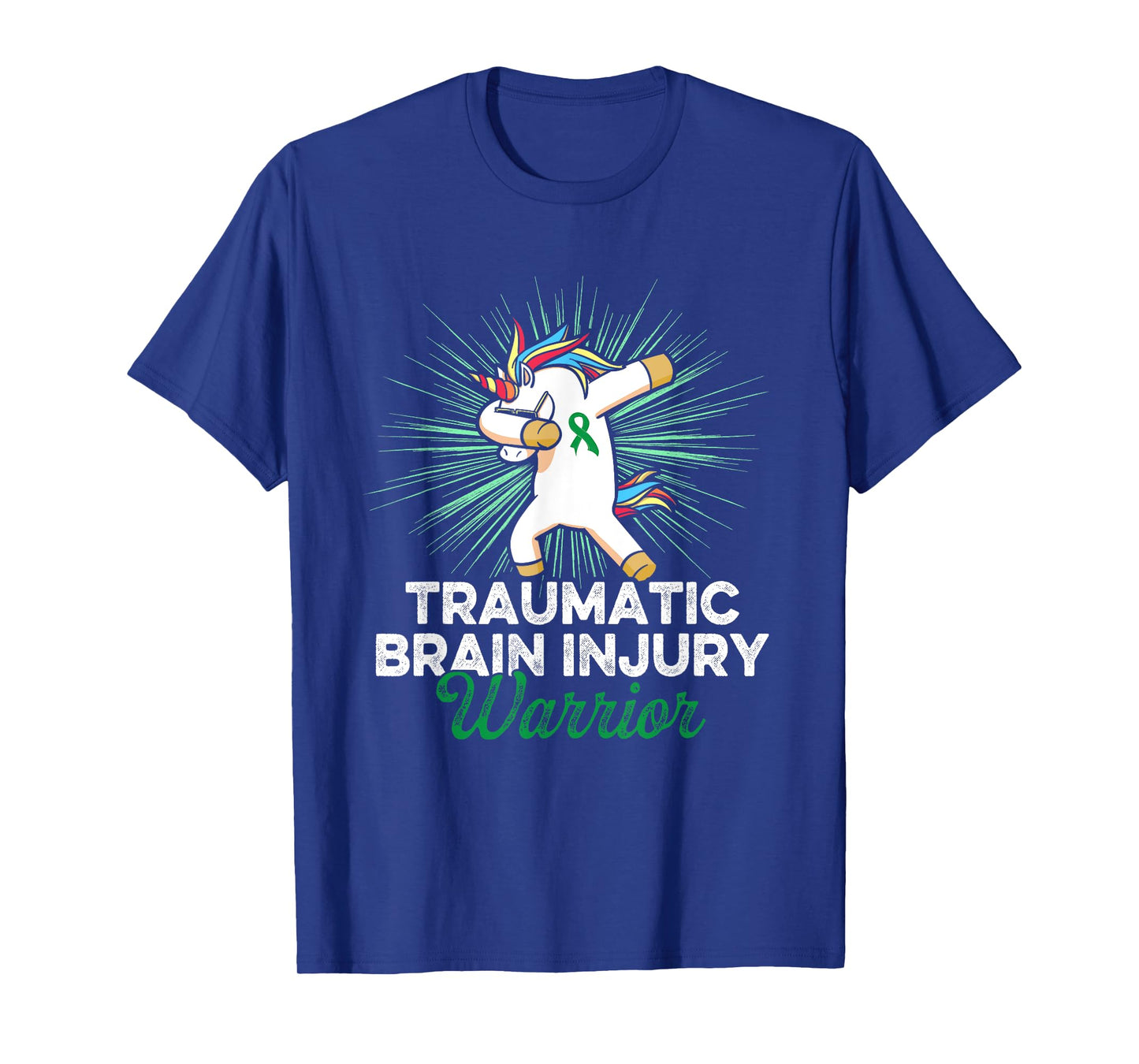 Traumatic Brain Injury Survivor Unicorn TBI Warrior T-Shirt