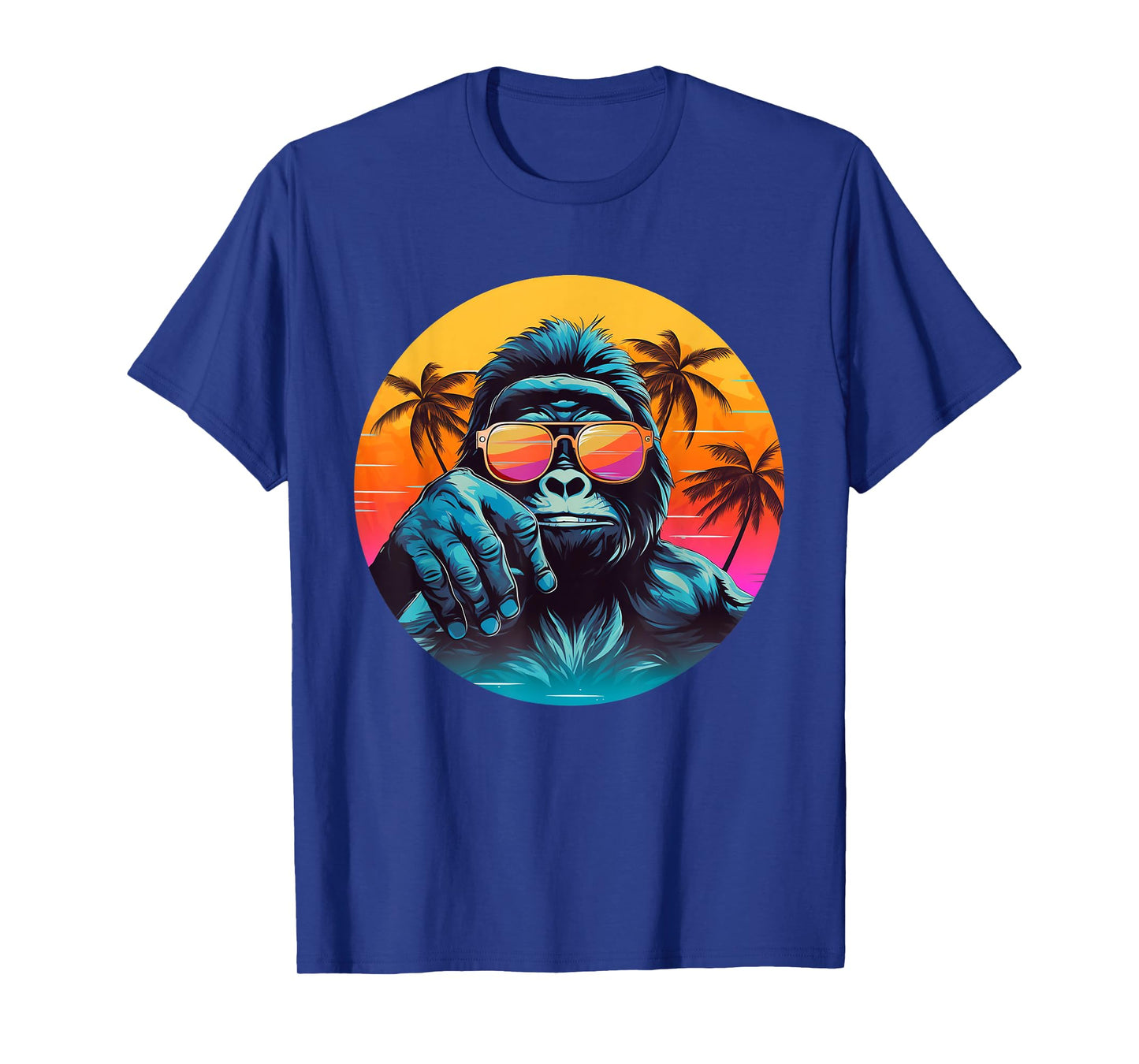 Aesthetic Gorilla I Retro Gorilla T-Shirt