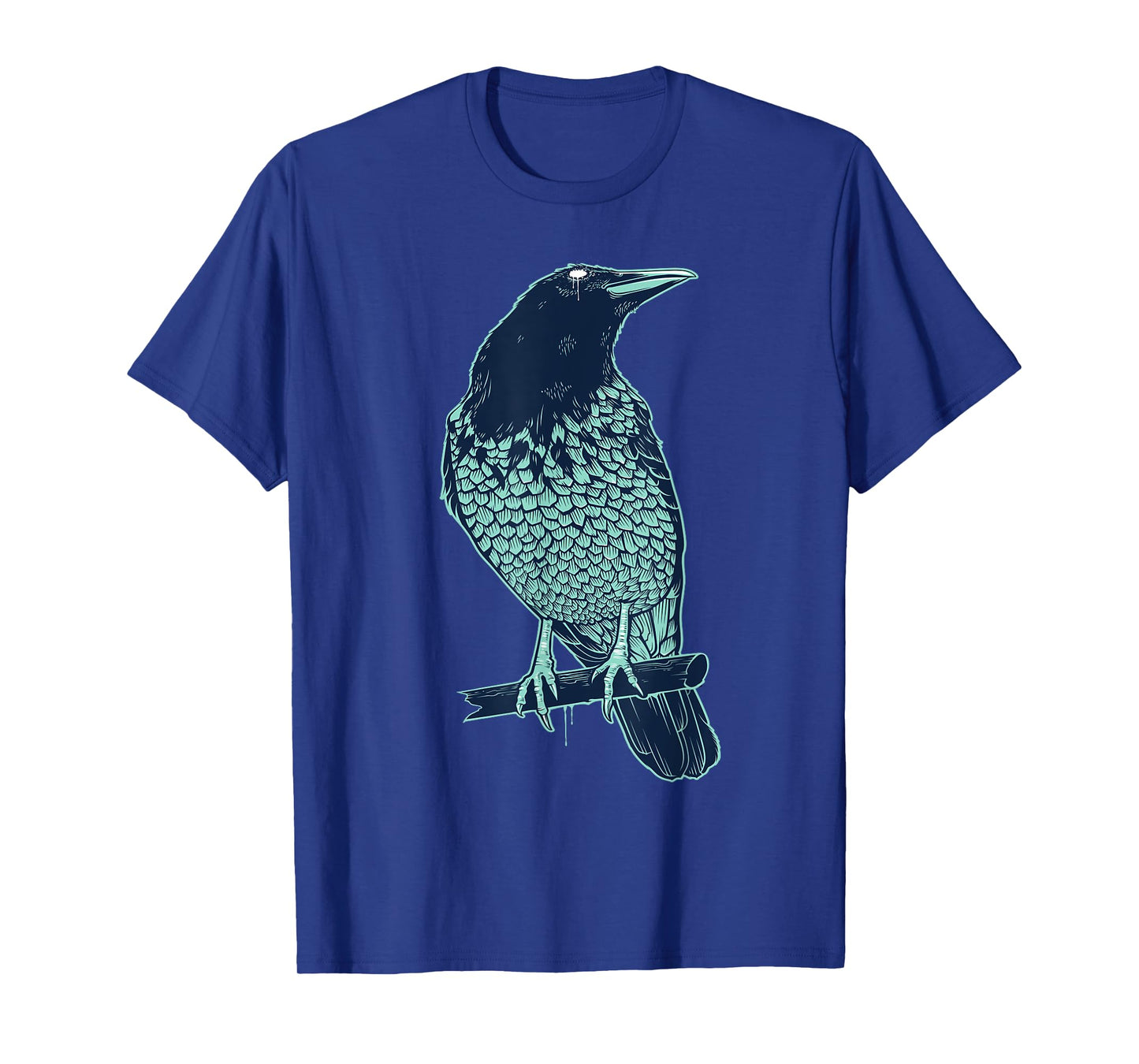 Colorful Raven Bird Illustration Graphic Art Outfit Crow T-Shirt