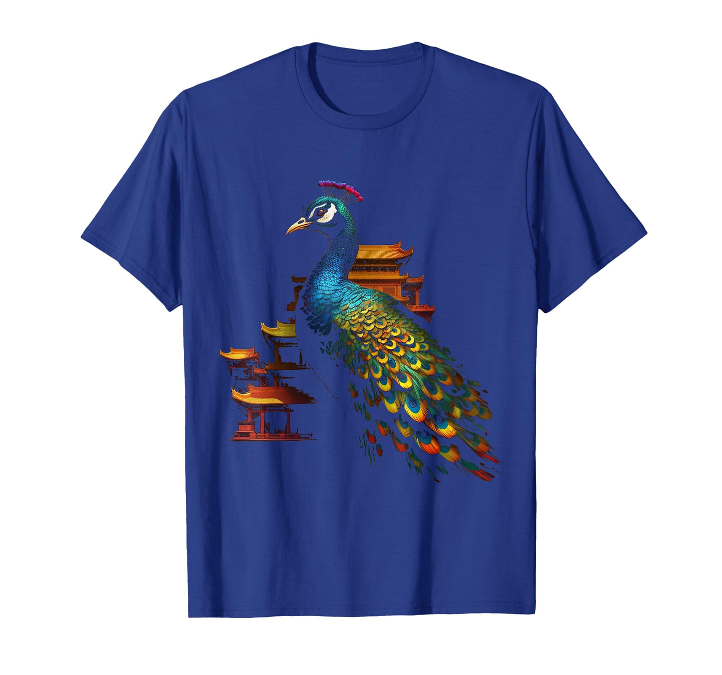 Peacock Architecture Art - Animal Bird Peacock T-Shirt