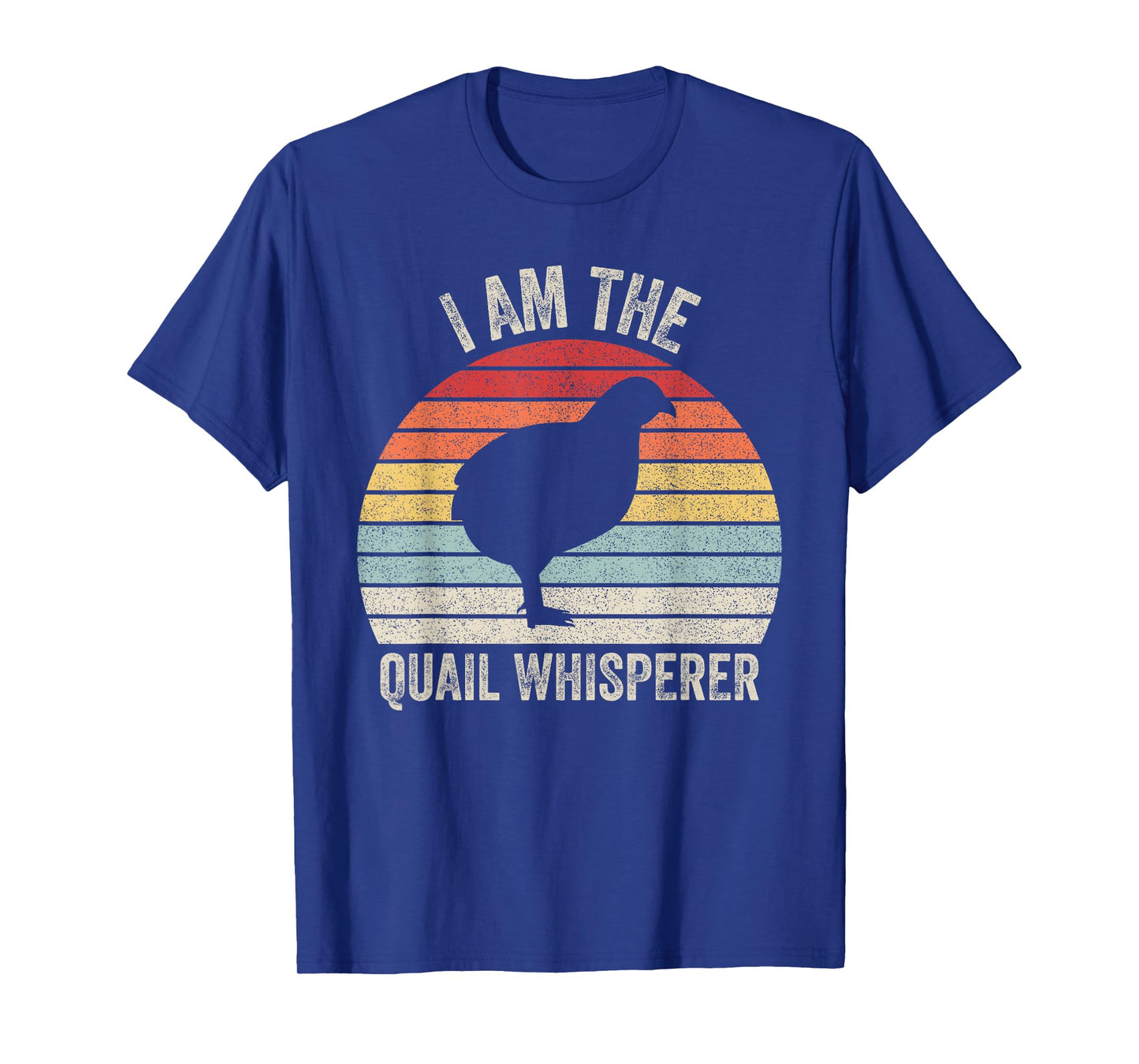 Catch Some Rays Vintage Retro I Am The Quail Whisperer Black Women's Medium Adult Classic Fit Polyester Short Sleeve T-Shirt