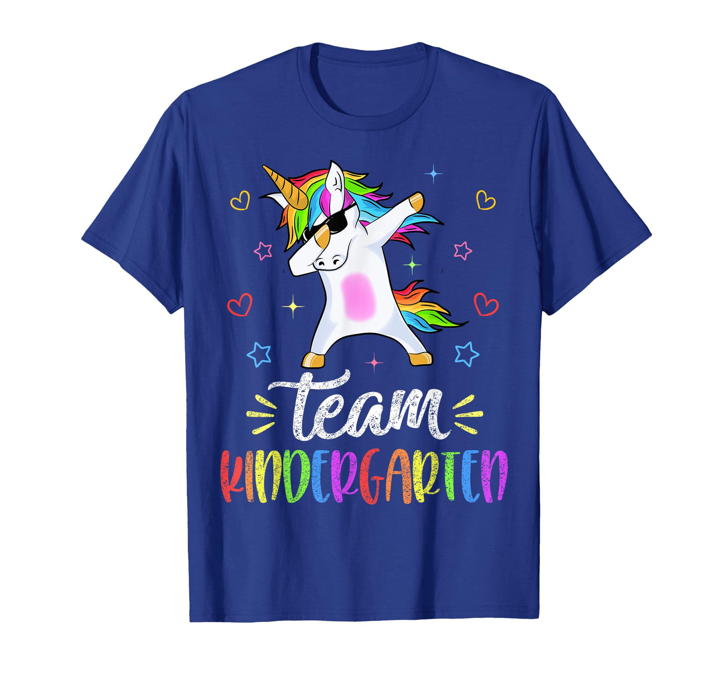 Team Kindergarten Unicorn Dab Teacher Back To School Gift T-Shirt