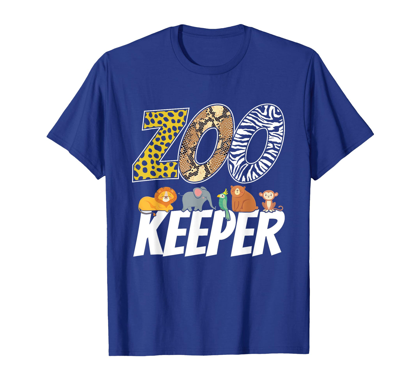 Zookeeper Costume African Savanna Zoo Keeper Animals Lover T-Shirt