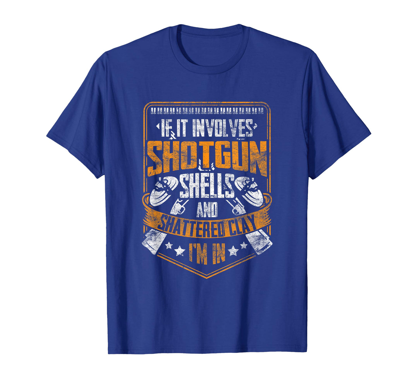 Shotgun Shells and Shattered Clay Funny Trap Skeet Shooting T-Shirt