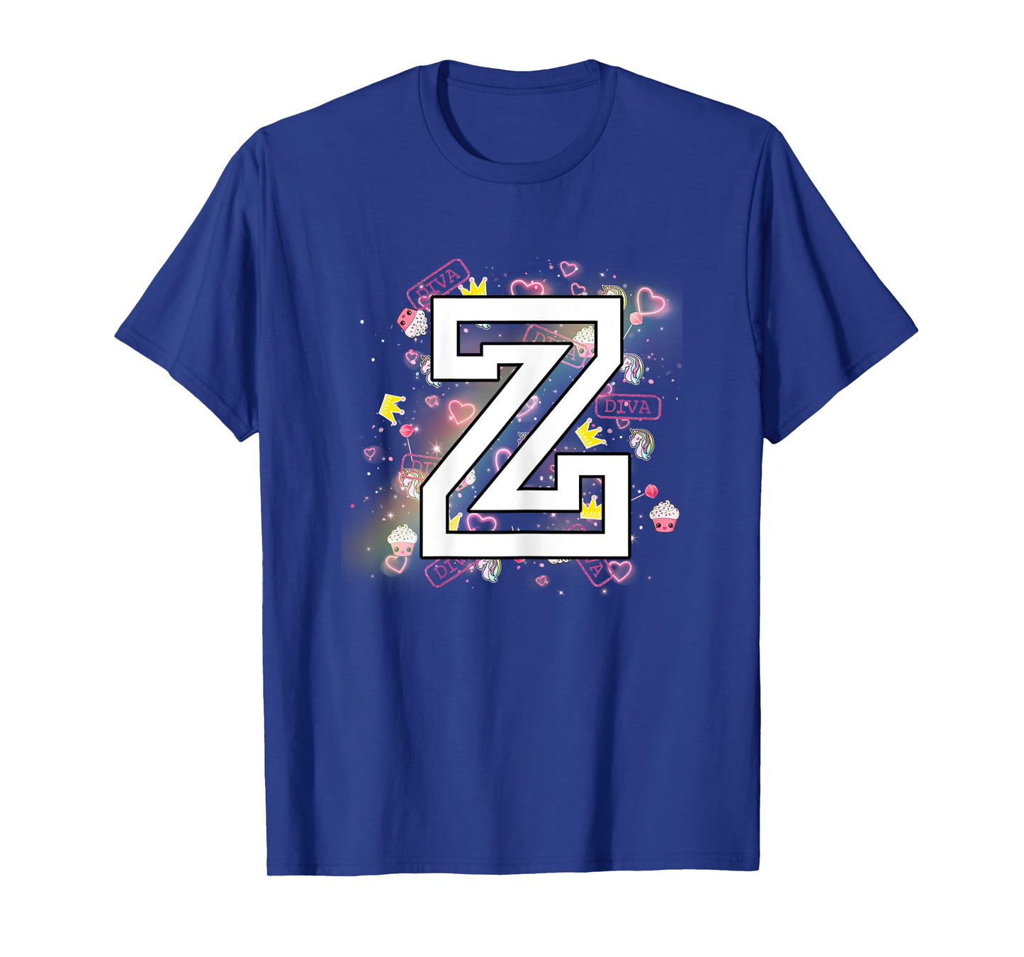 Kids Letter Z Clothing For a Girl Who's Name Starts With Z T-Shirt