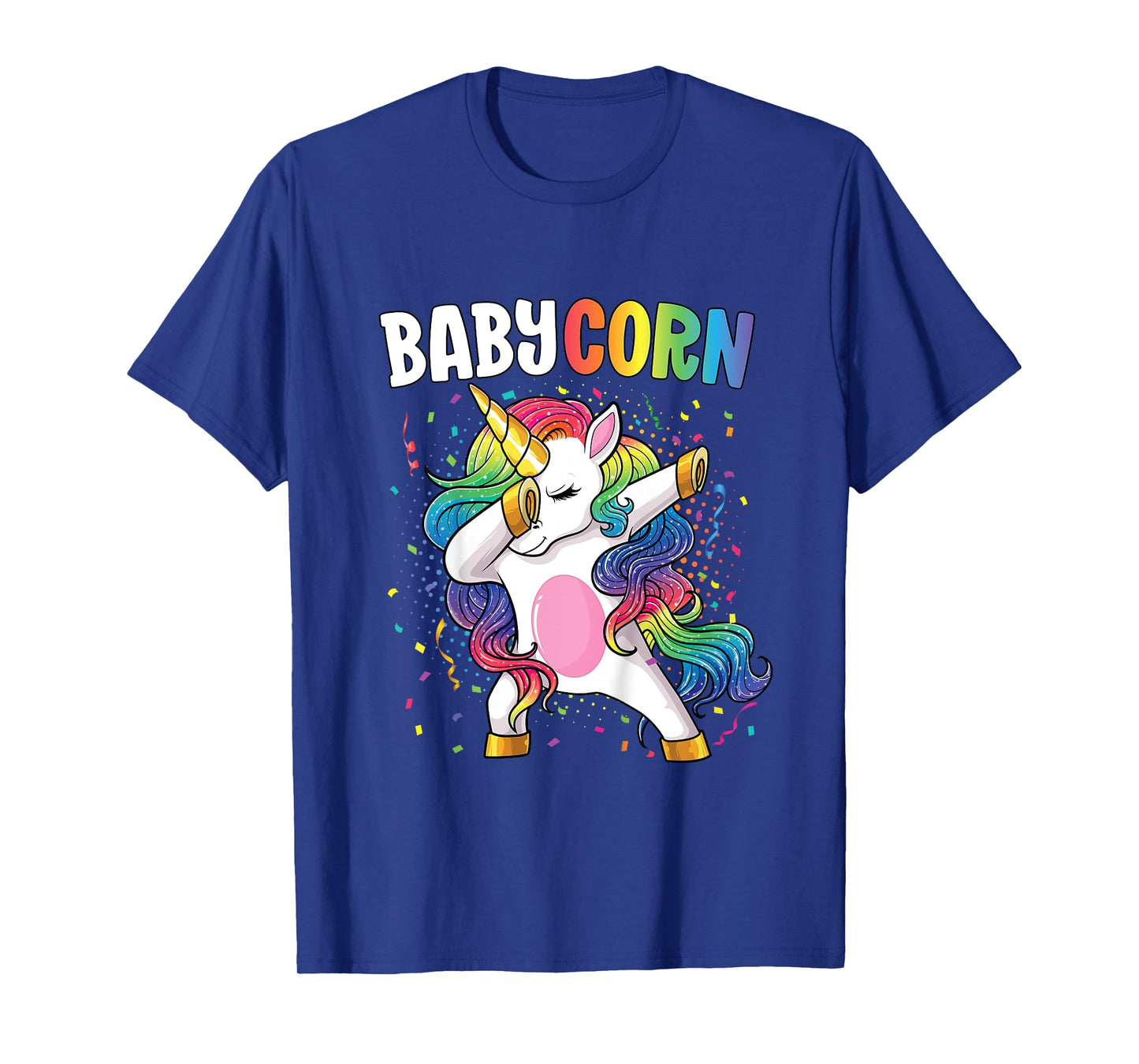 Babycorn Kids Unicorn Birthday Dabbing Unicorn Baby T-Shirt
