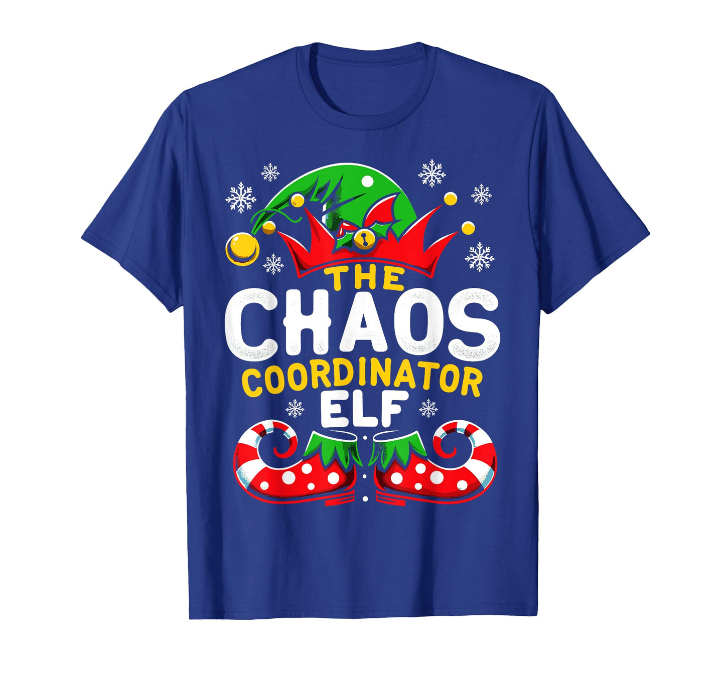 Christmas Chaos Coordinator Elf Xmas Family T-Shirt