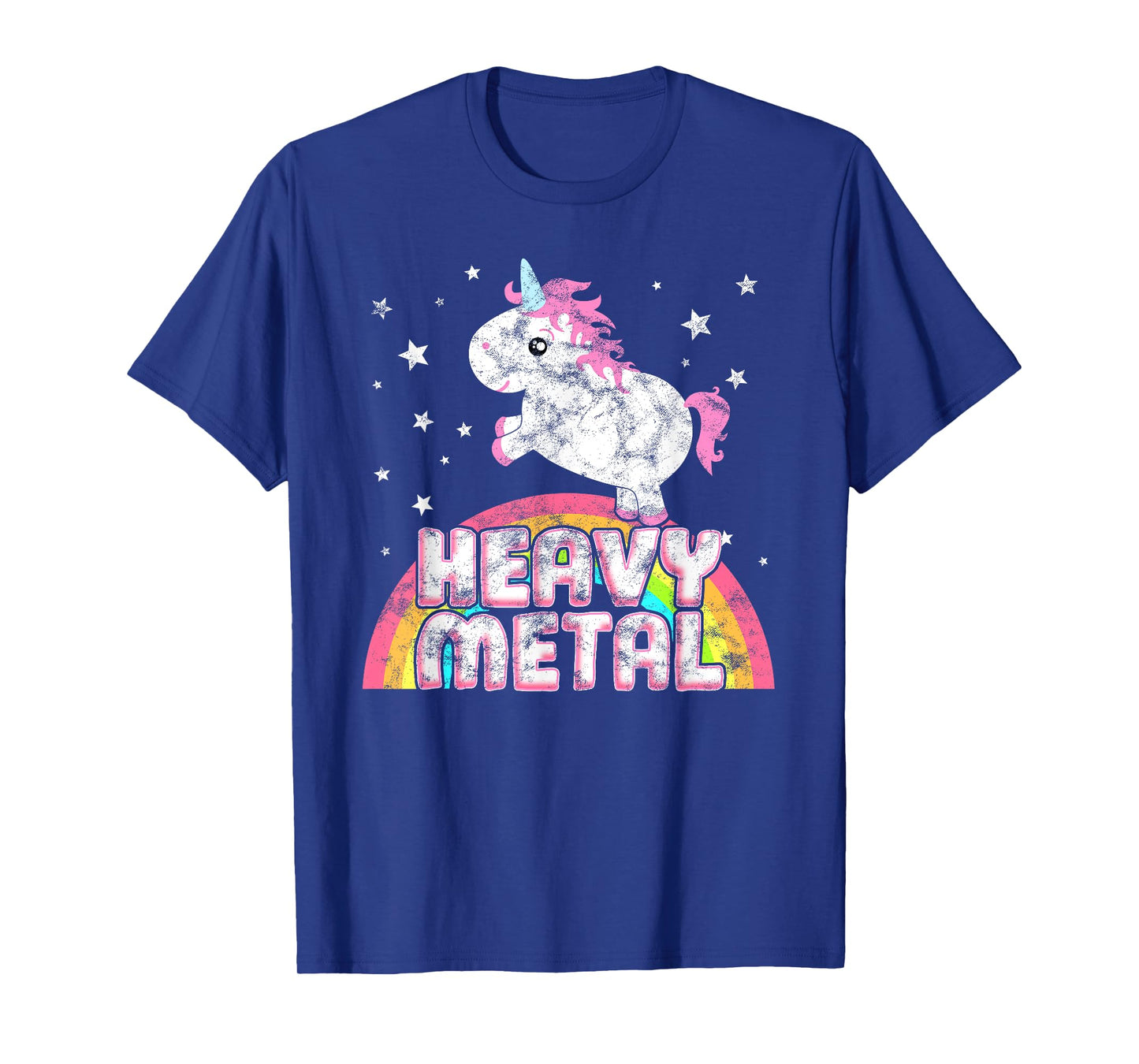 Funny Ironic Cool Unicorn Heavy Metal Music Festival T-Shirt T-Shirt