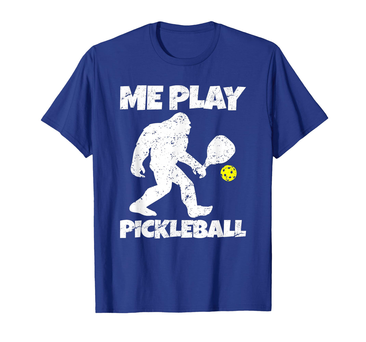 Funny Bigfoot Me Play Pickleball T-Shirt