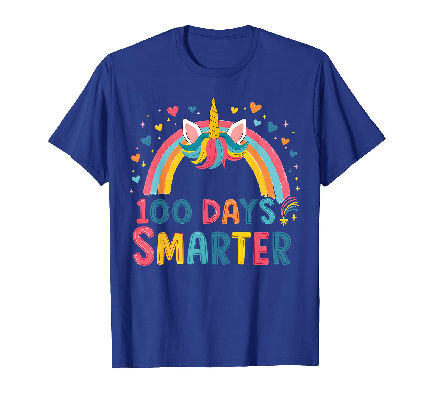 100 Days of School Smarter Unicorn Kids T-Shirt