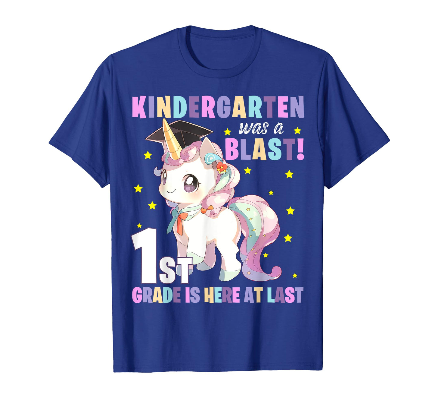 Kindergarten Graduation Unicorn Kindergarten Graduate Girls T-Shirt